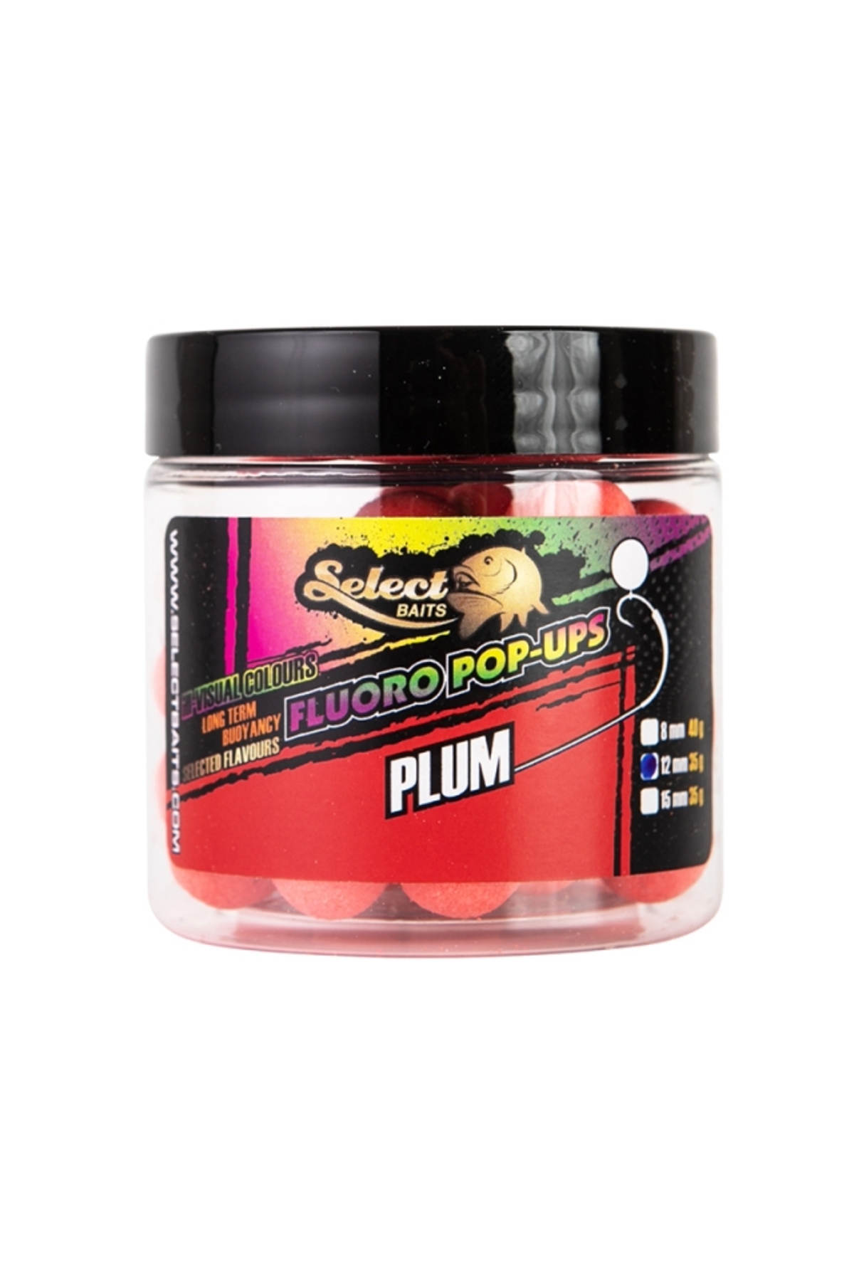 Select Baits pop-up Plum 15mm [2]