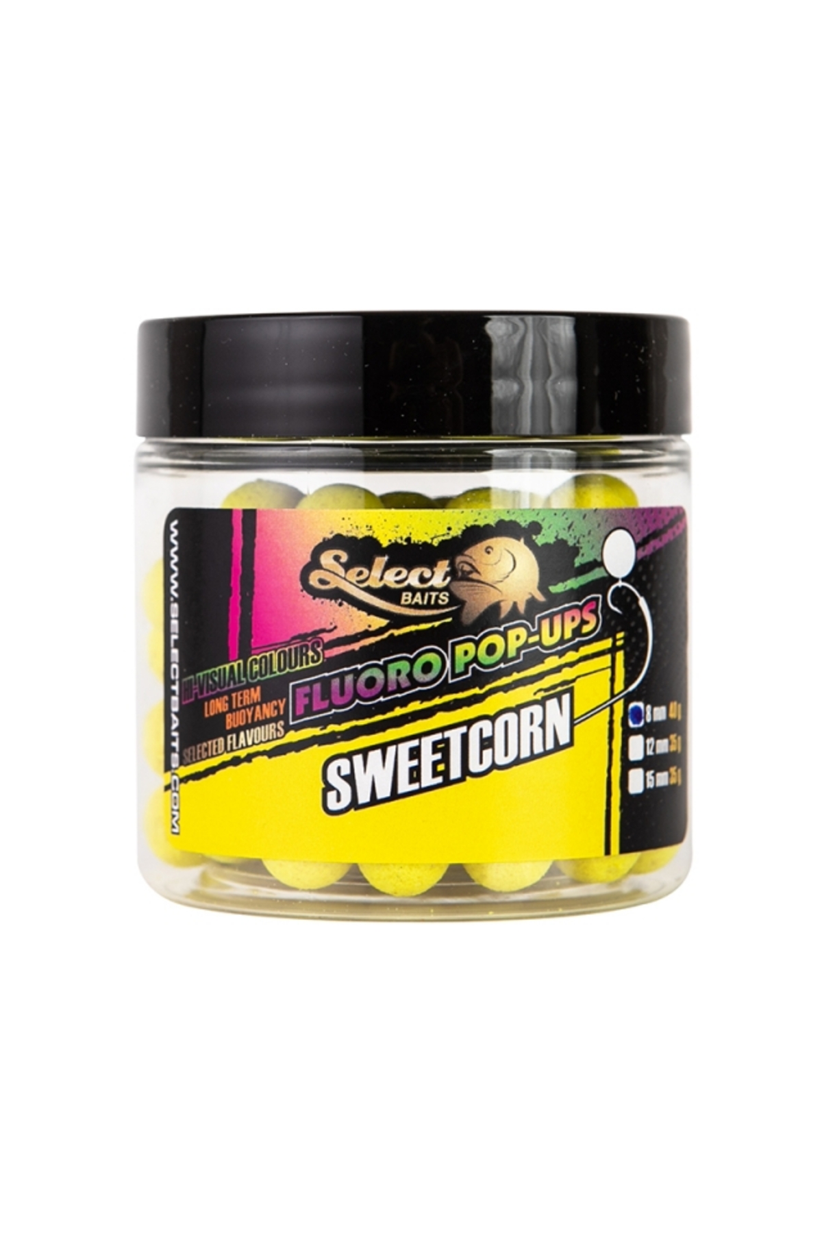 Select Baits pop-up Sweetcorn 15mm [2]