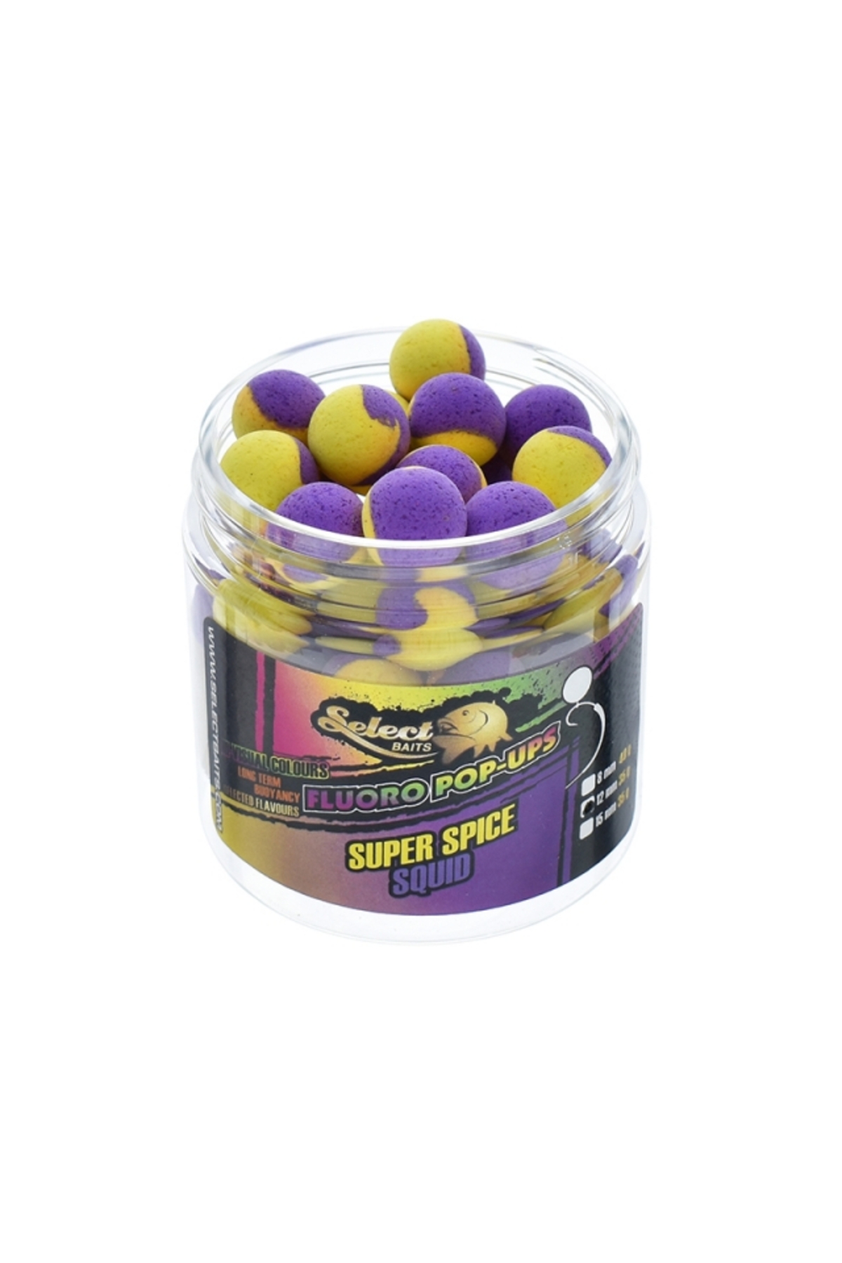 Nălucă - Select Baits pop-up Two-Tone Superspice-Squid 12mm