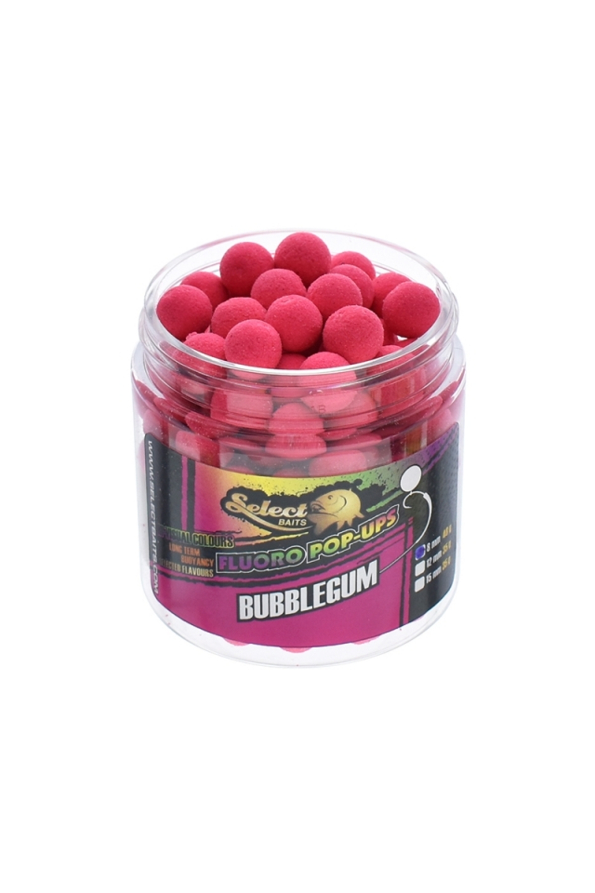 Nălucă - Select Baits pop-up micro Bubblegum 8mm 8mm