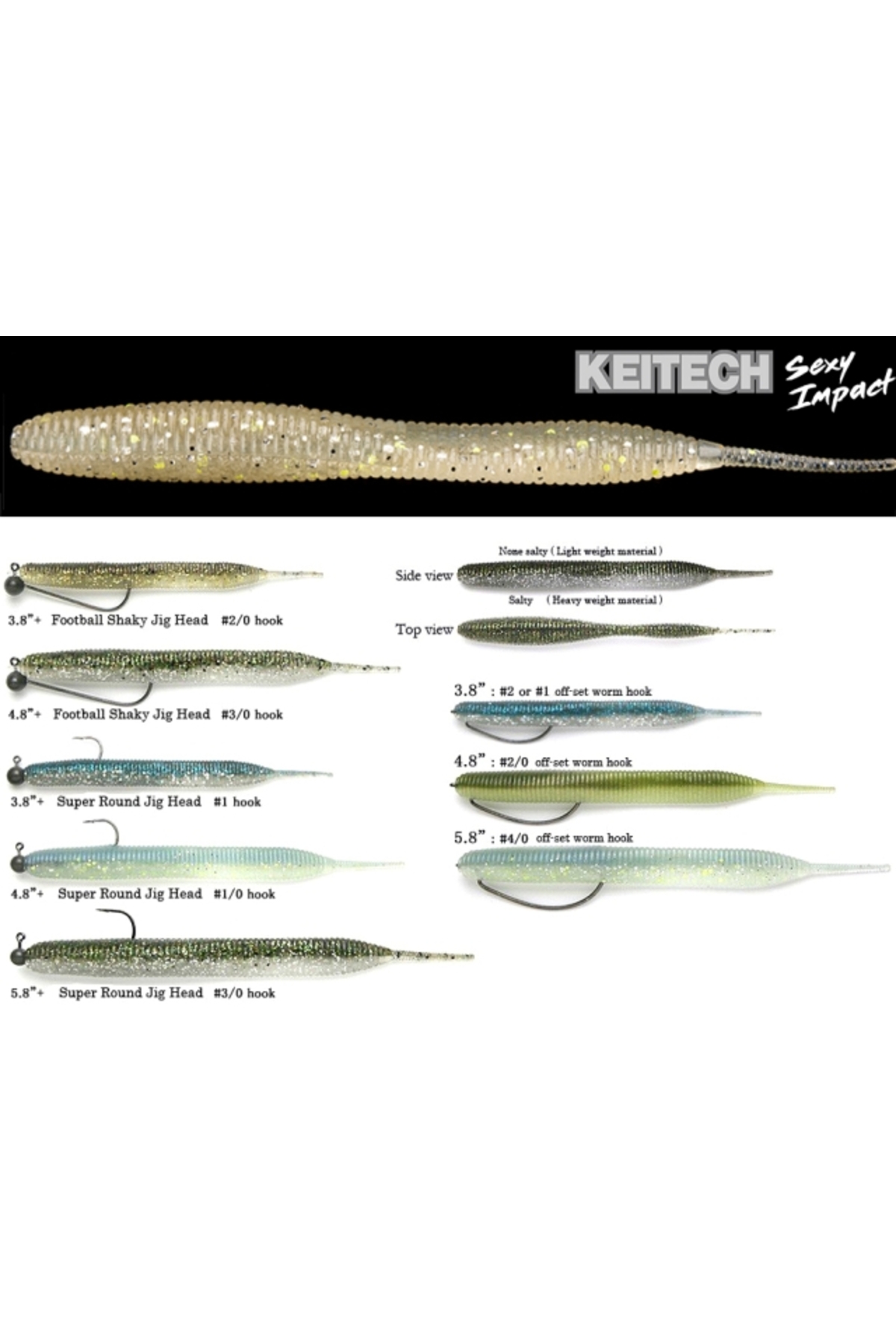 Shad Keitech Sexy Impact Gold Flash Minnow 417 7.1cm [3]