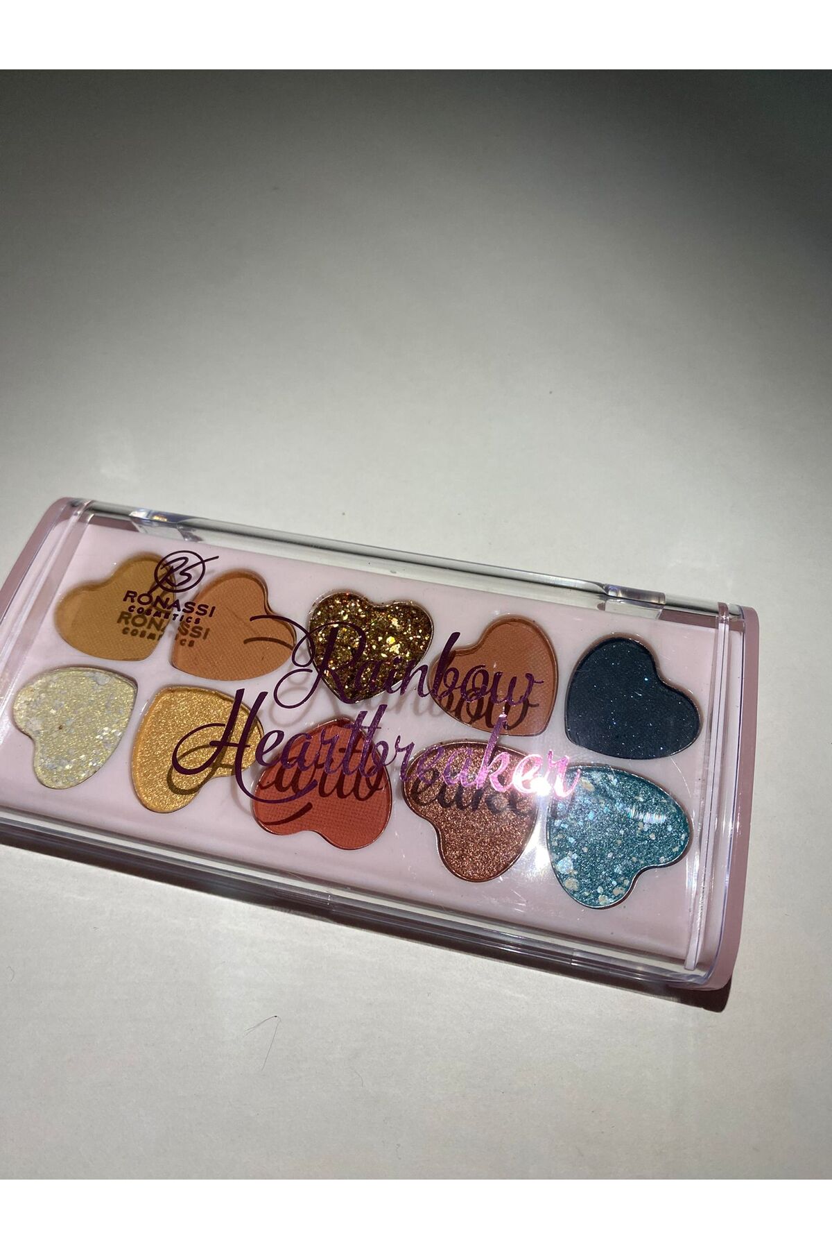 Ronassi Cosmetics Rainbow Heartbreaker 10’lu Far Paleti no:3 — 54 — تصویر 2 از 3