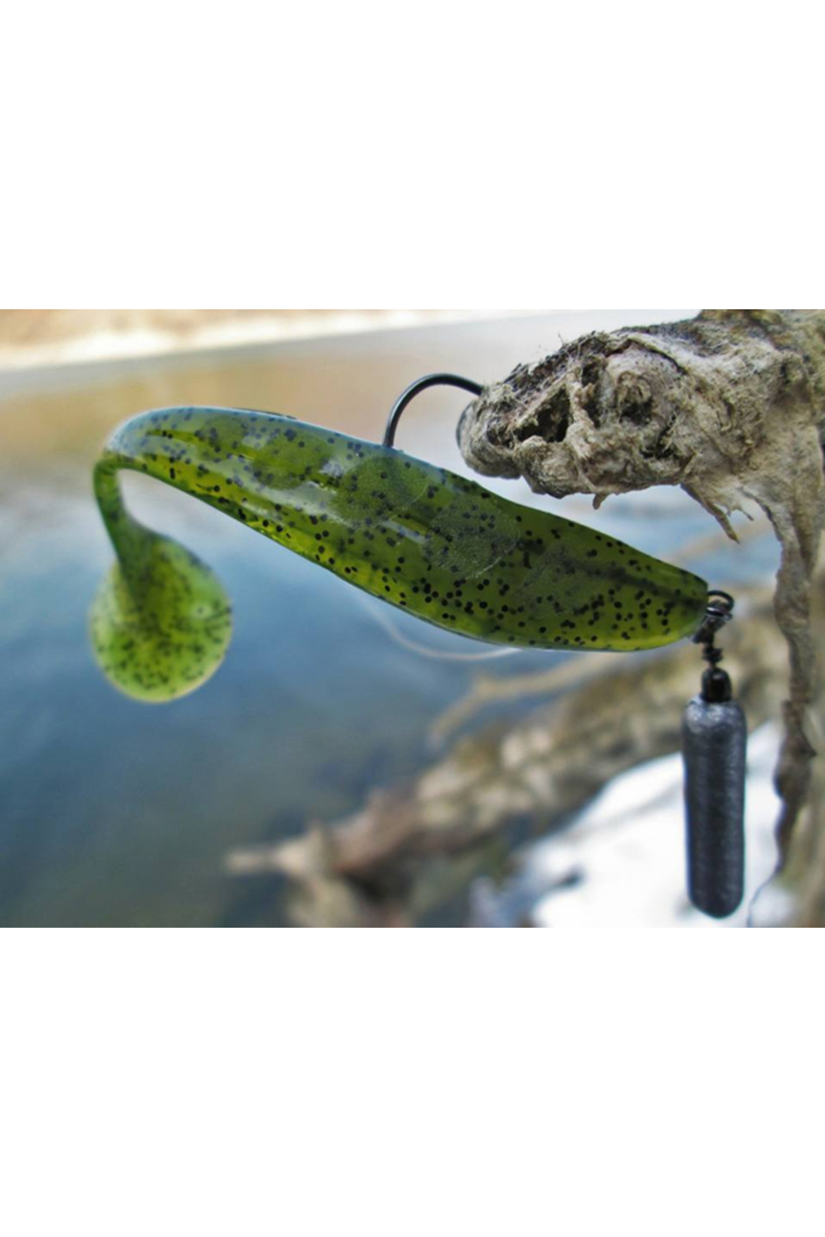 FishUp Wizzle Shad 12.5cm #074 Green Pumpkin Seed 12.5cm #074 Green Pumpkin Seed [1]
