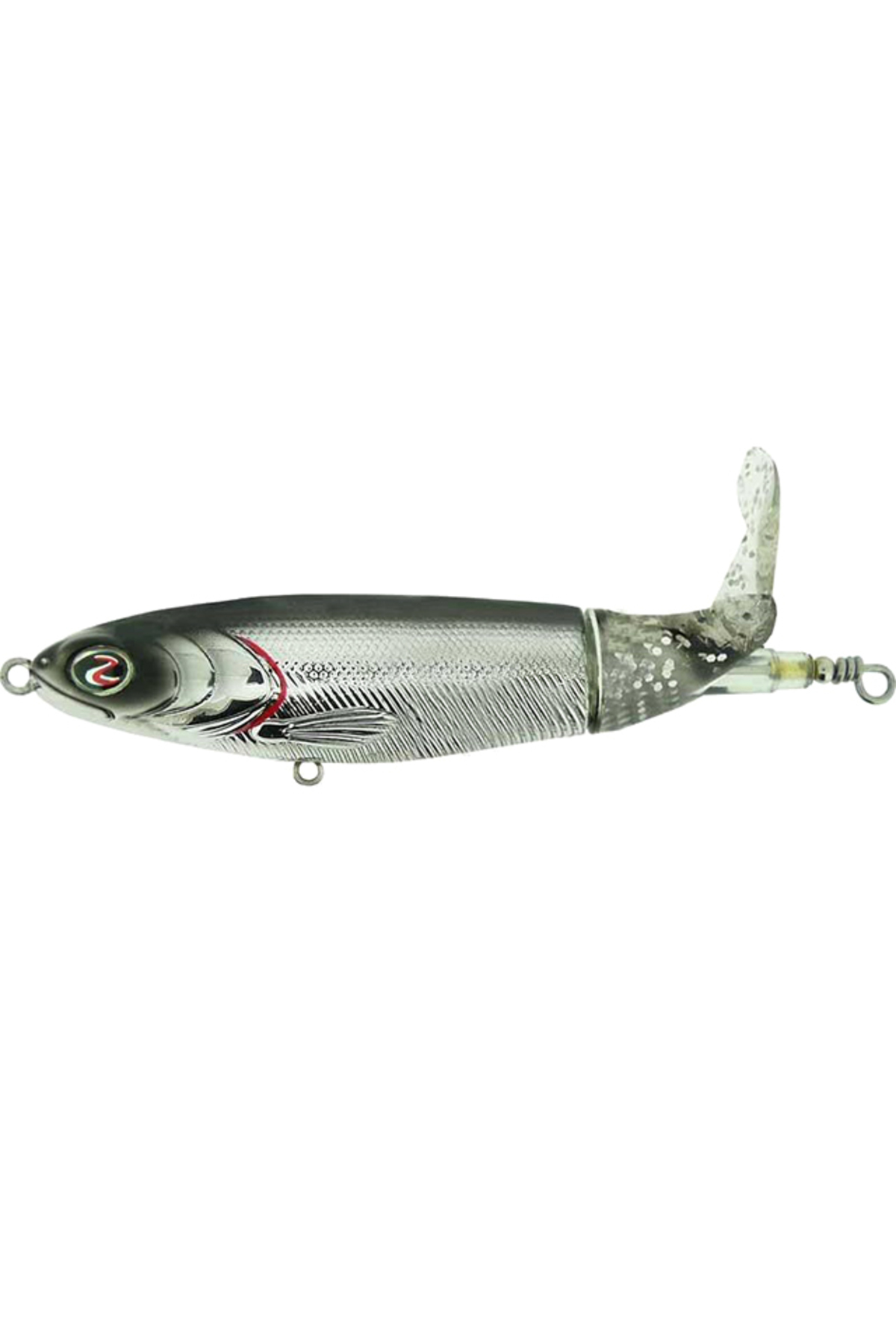 Nălucă - Vobler River2Sea Whopper Plopper 90 9cm 14g Chrome Black 44 F 9cm 14g Chrome Black 44