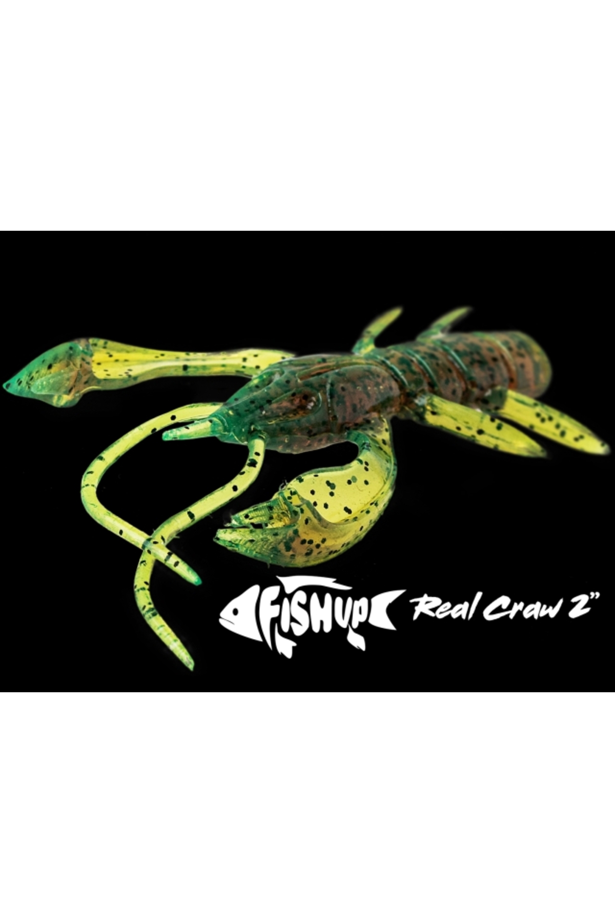 FishUp Real Craw 5cm #016 Lox Green and Black 5cm #016 Lox Green and Black [2]