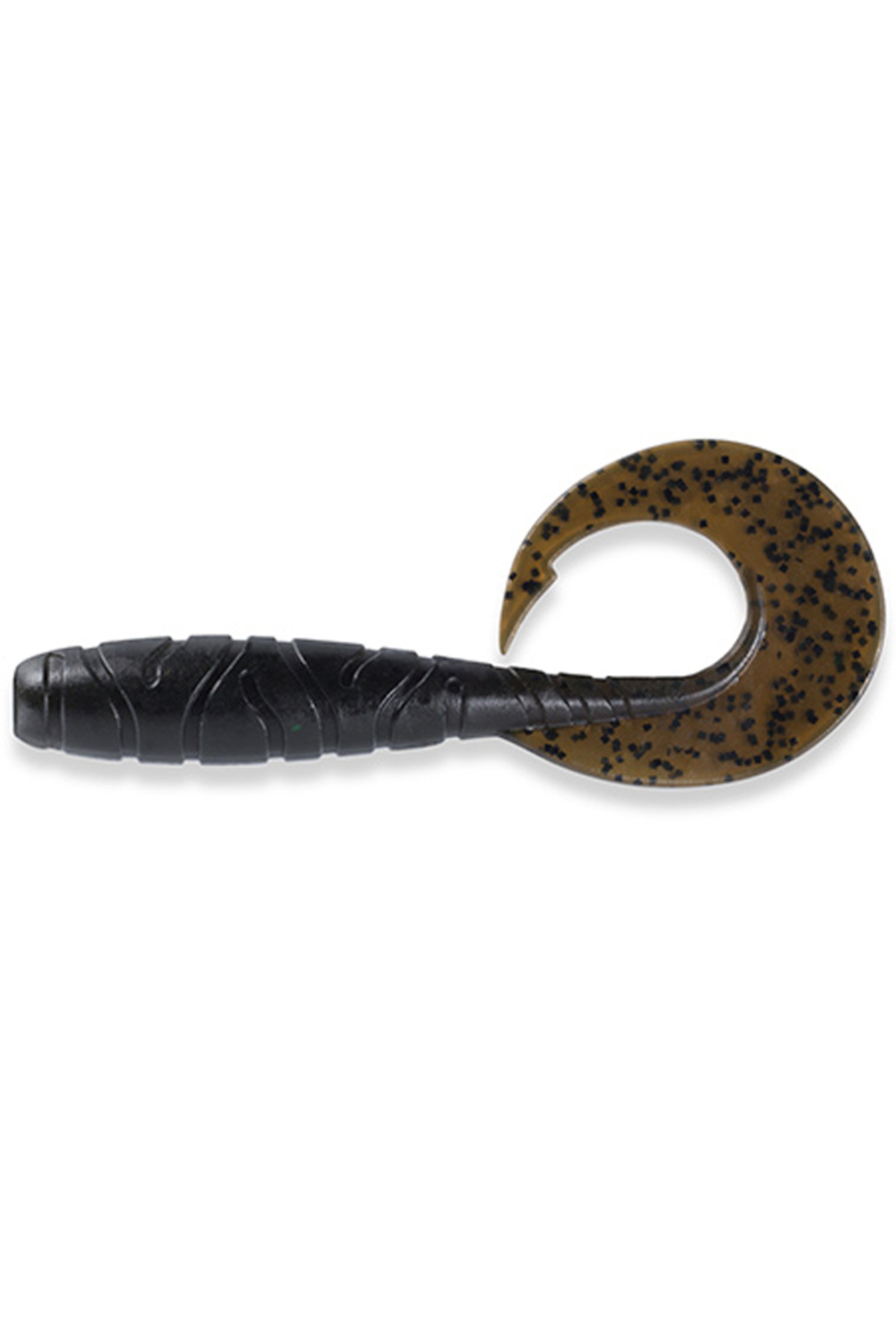 Nălucă - FishUp Mighty Grub 13.3cm #043 Watermelon Brown Black 13.3cm #043 Watermelon Brown Black