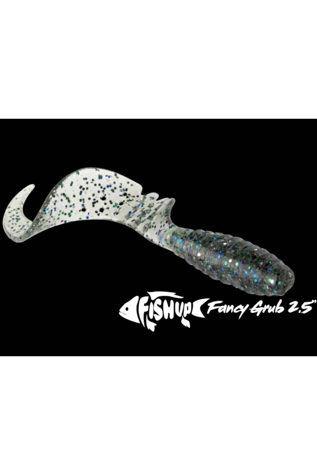 FishUp Fancy Grub 2.5cm #048 Bubble Gum 2.5cm #048 Bubble Gum [3]