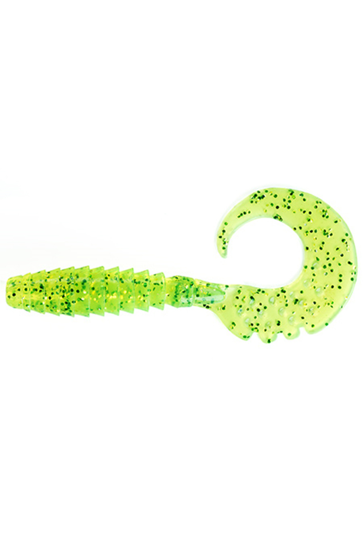 Nălucă - FishUp Fancy Grub 6.3cm #026 Flo Chartreuse Green 6.3cm Flo Chartreuse Green