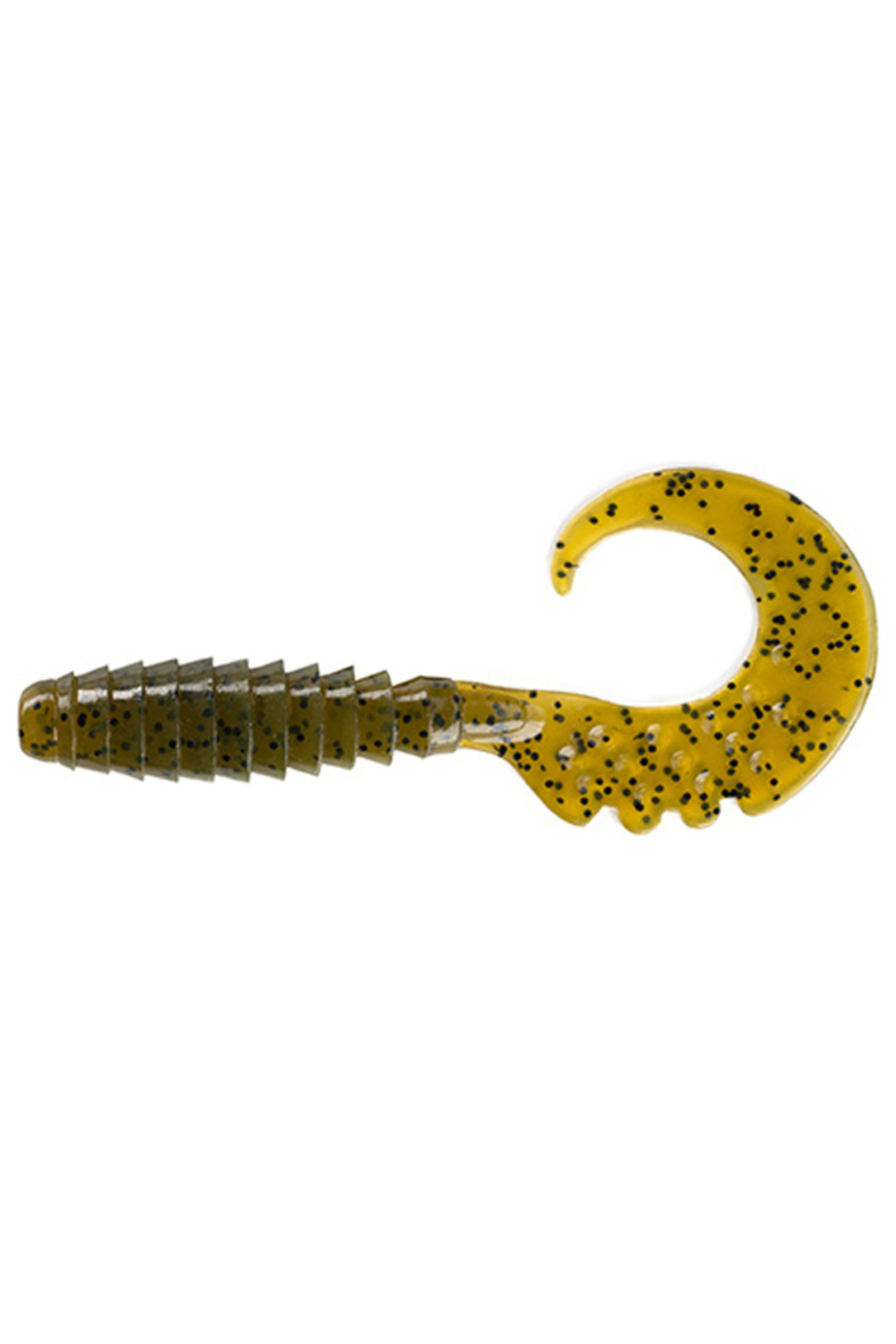 Nălucă - FishUp Fancy Grub 5cm #074 Green Pumpkin Seed 5cm #074 Green Pumpkin Seed