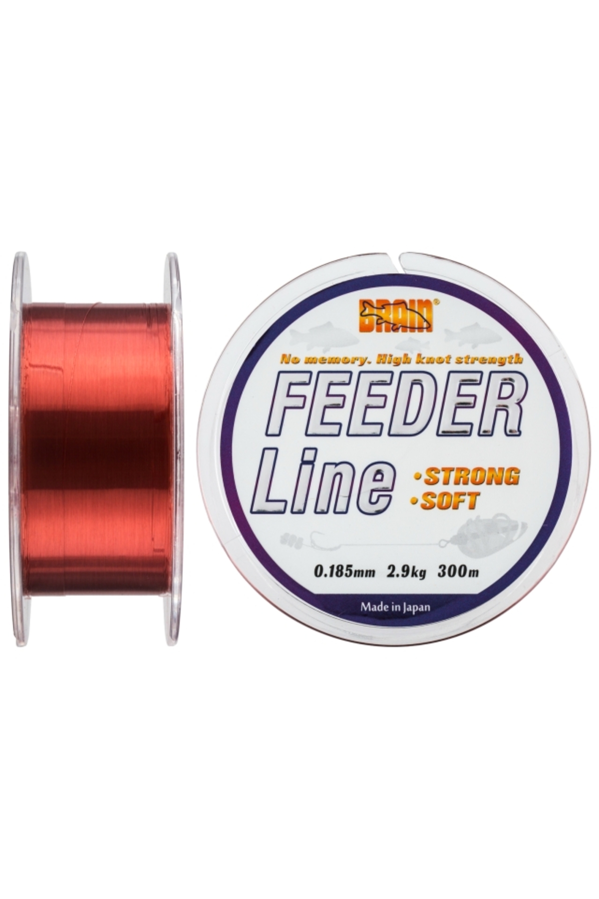 Fir - Fir monofilament Brain Feeder Copper 300m 0.185mm - 2.9kg
