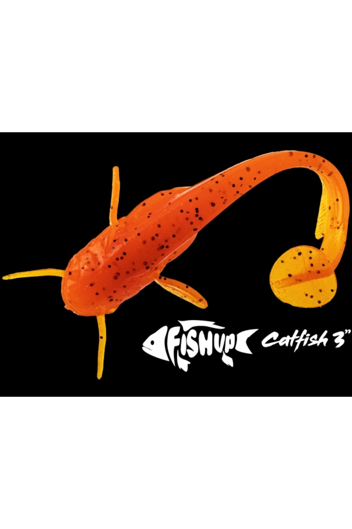 Shad FishUp Catfish 7.5cm #074 Green Pumpkin Seed 7.5cm Green Pumpkin Seed [2]