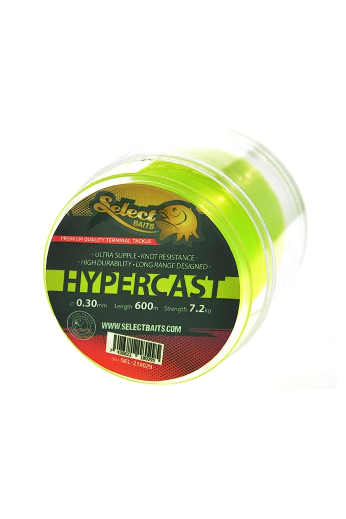 Fir Select Baits HyperCast Neon Yellow 0.28mm / 6.8kg [1]