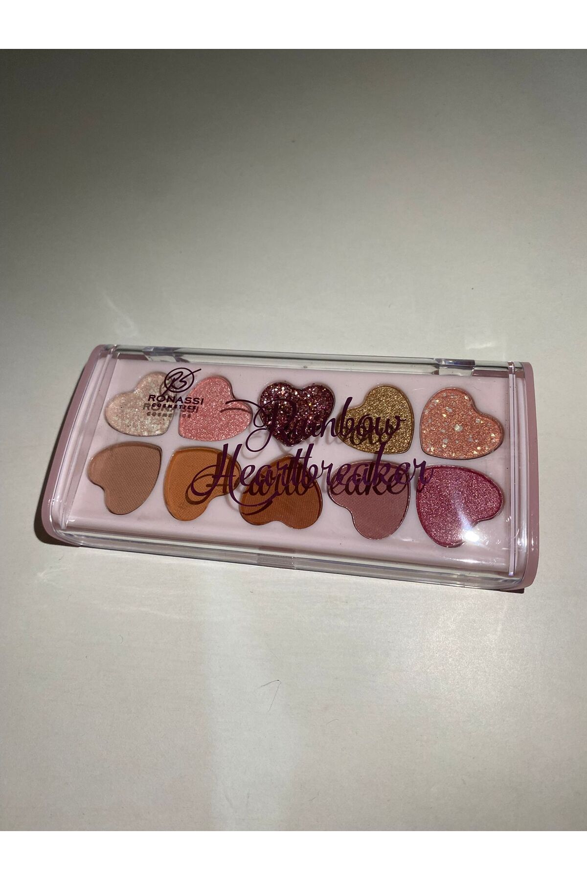 Ronassi Cosmetics Rainbow Heartbreaker 10’lu Far Paleti no:2 — 51 — تصویر 3 از 3