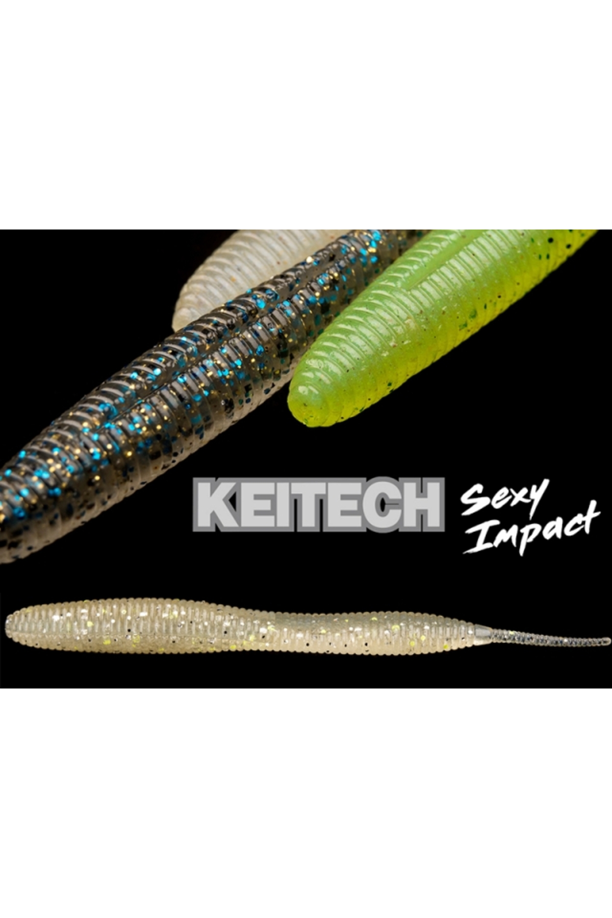 Shad Keitech Sexy Impact Electric Shad 440 7.1cm [1]