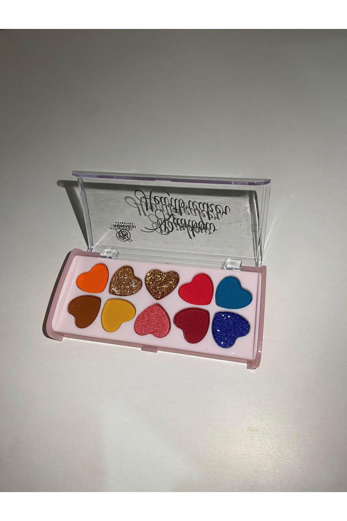 Ronassi Cosmetics Rainbow Heartbreaker 10’lu Far Paleti no:1 — TYCB15104B3767D566436DF00 — تصویر 2 از 3