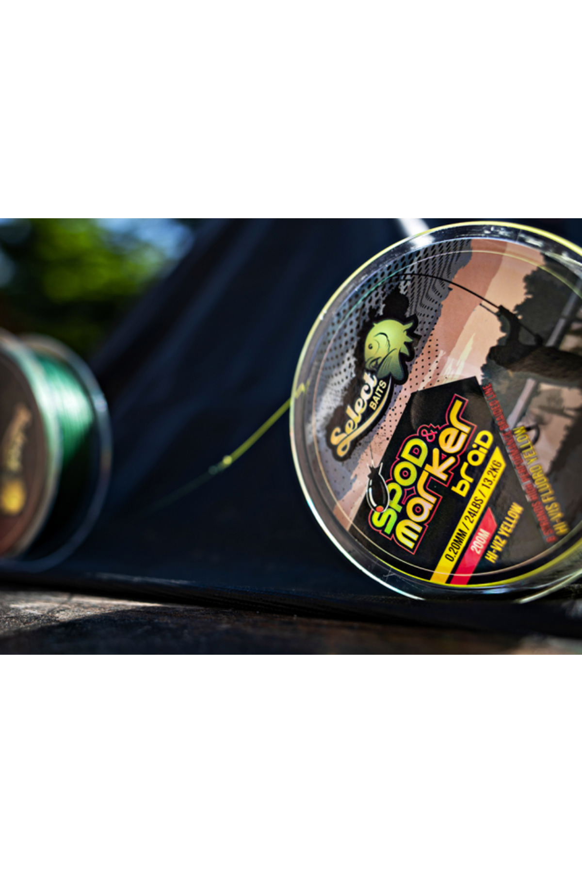 Select Baits fir textil Spod and Marker X8 Braid Hi-Viz Yellow 200m 0.18mm [3]