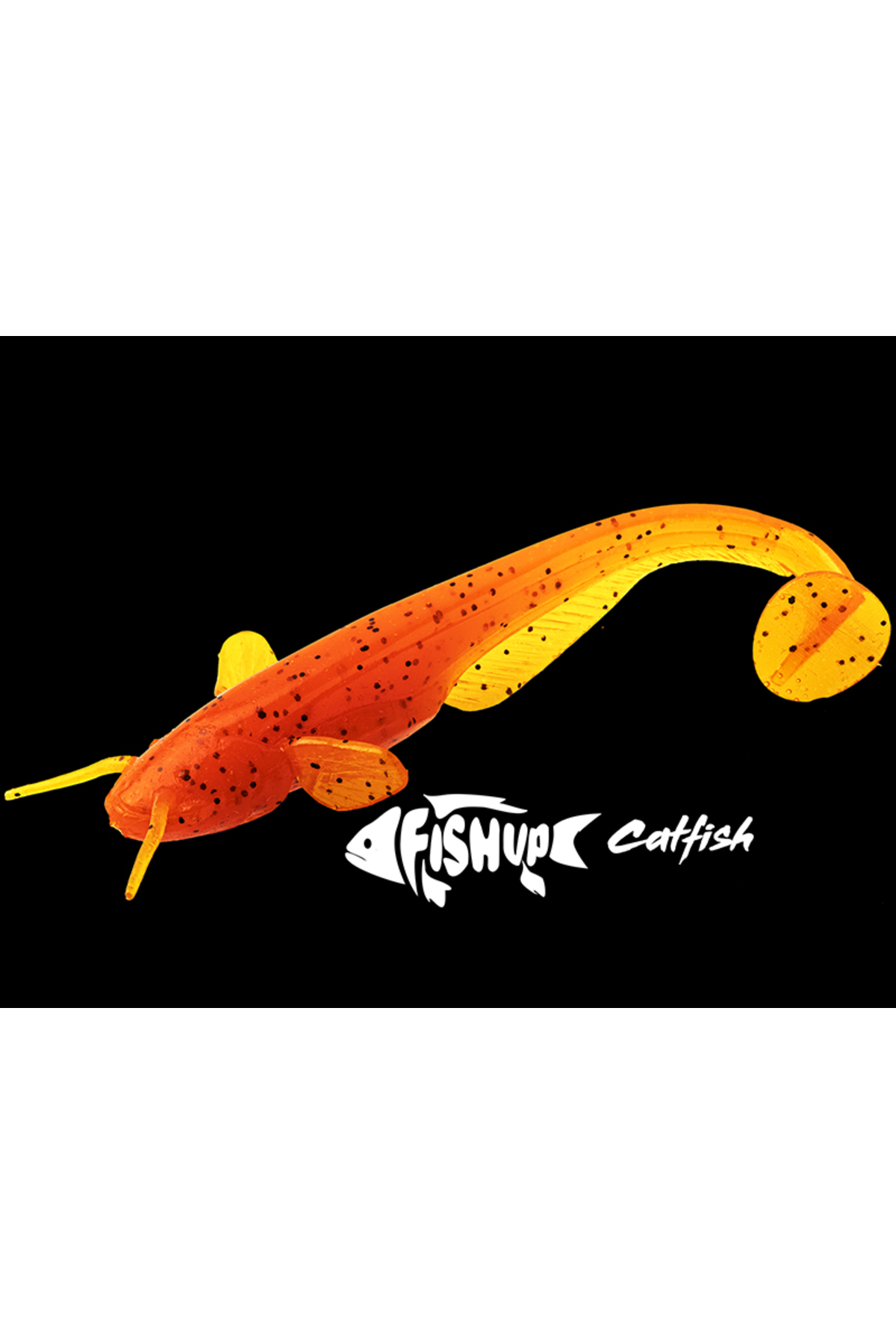 Shad FishUp Catfish 5cm #043 Watermelon Brown Black 5cm Watermelon Brown Black [3]