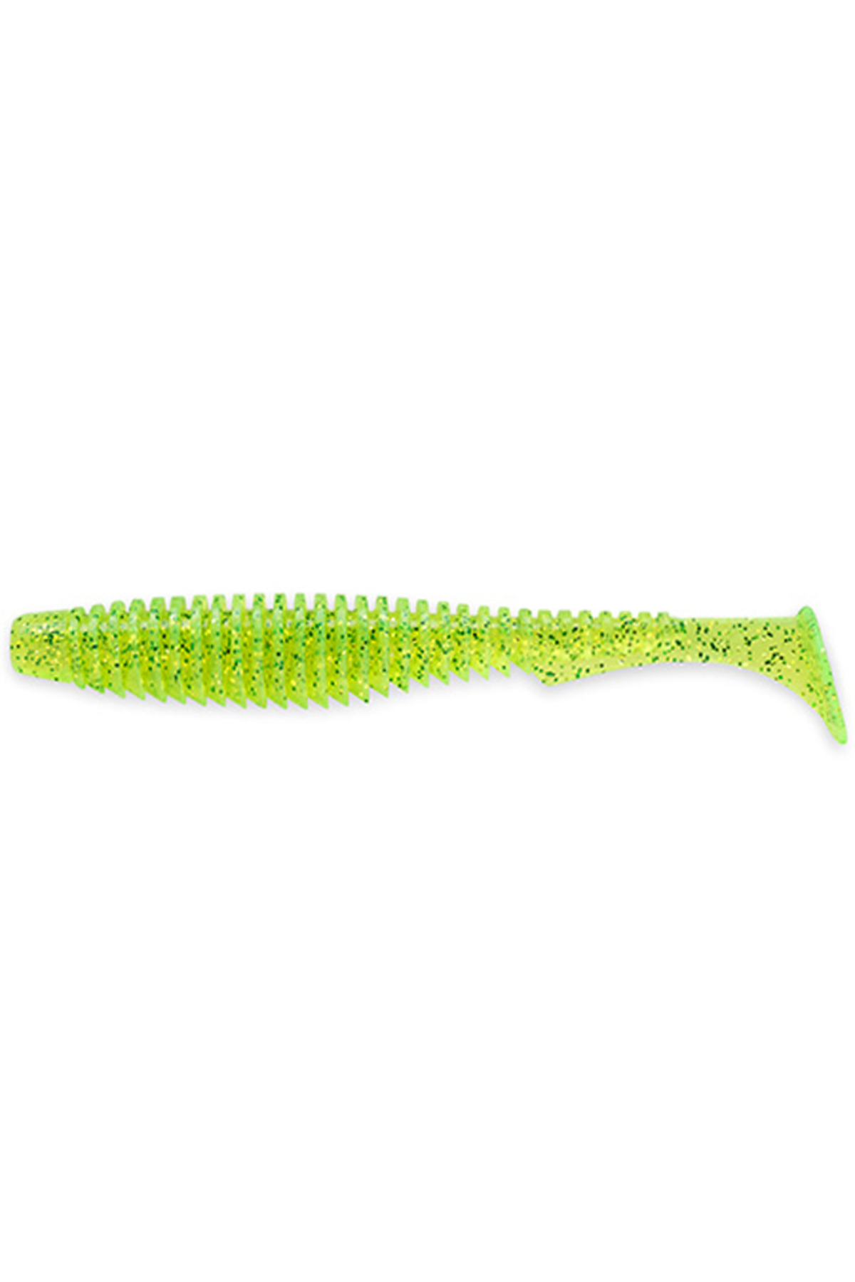 Nălucă - FishUp U-Shad 10.1cm #026 Flo Chartreuse Green 10.1cm #026 Flo Chartreuse Green