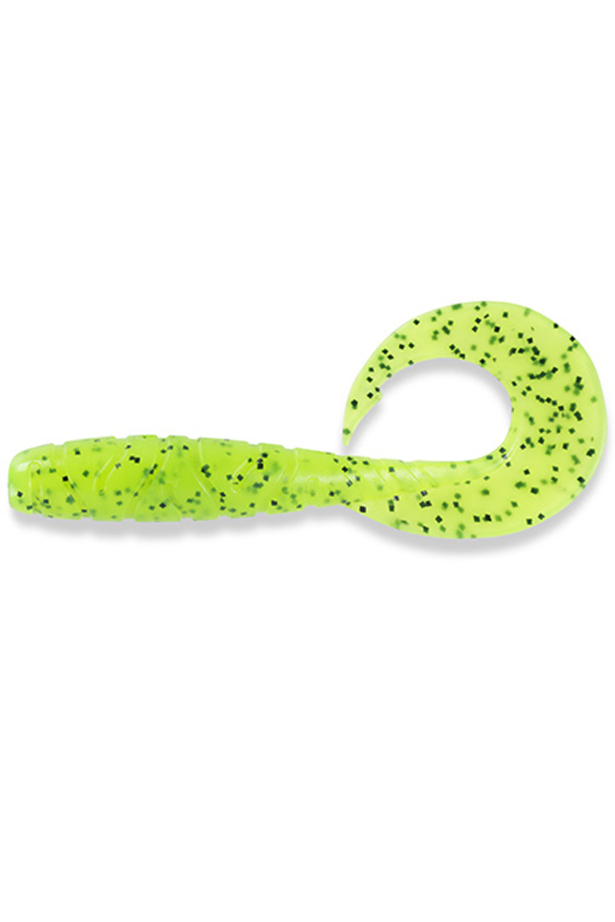 Nălucă - FishUp Mighty Grub 13.3cm #055 Chartreuse Black 13.3cm #055 Chartreuse Black