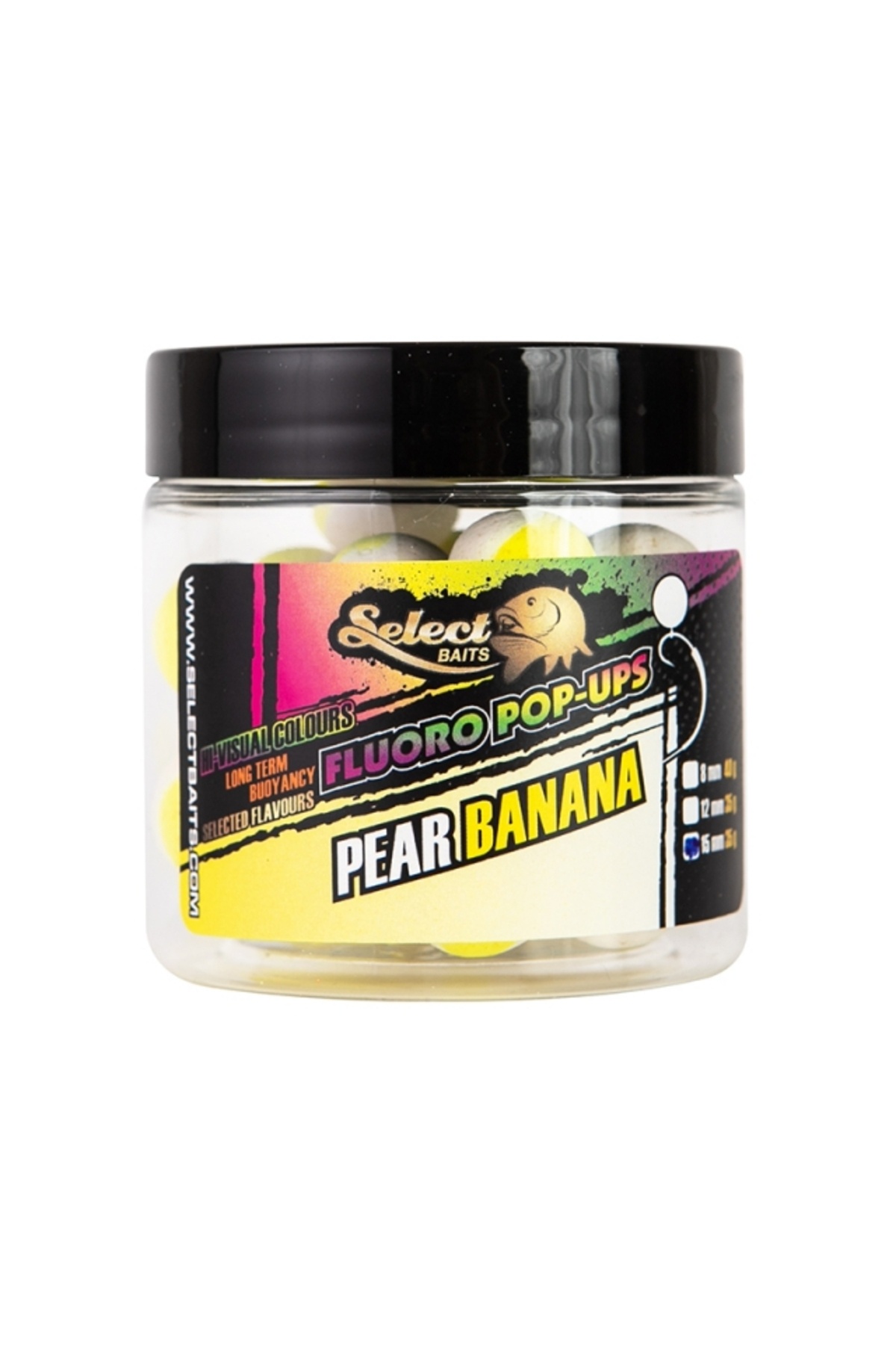 Select Baits pop-up Two Tone Pear Banana 15mm [2]