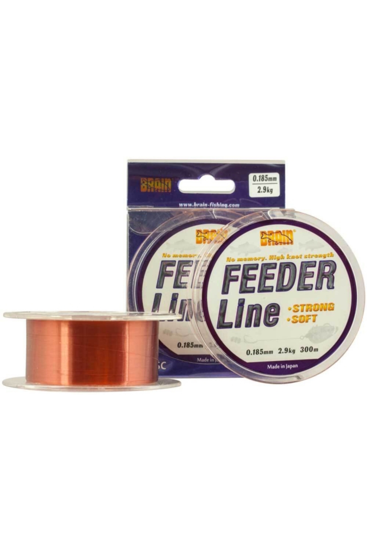 Fir monofilament Brain Feeder Copper 300m 0.243mm - 5.0kg [1]