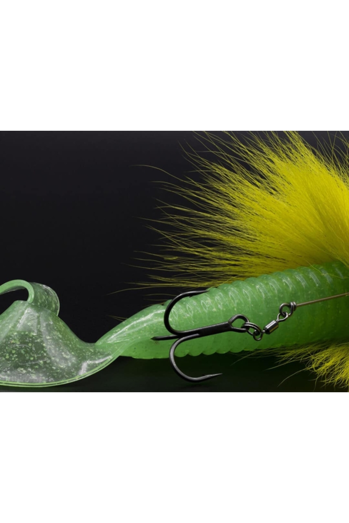 Coada de rezerva Blackbay Blacktail Curly L 19cm 55g White Pearl 19cm 55g White Pearl [2]