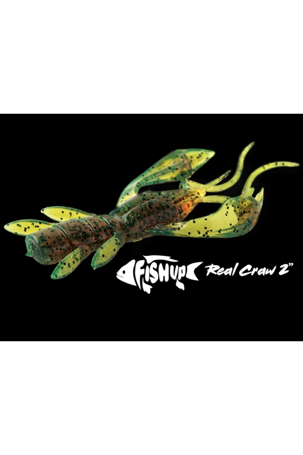 FishUp Real Craw 5cm #036 Caramel Green and Black 5cm #036 Caramel Green and Black [3]