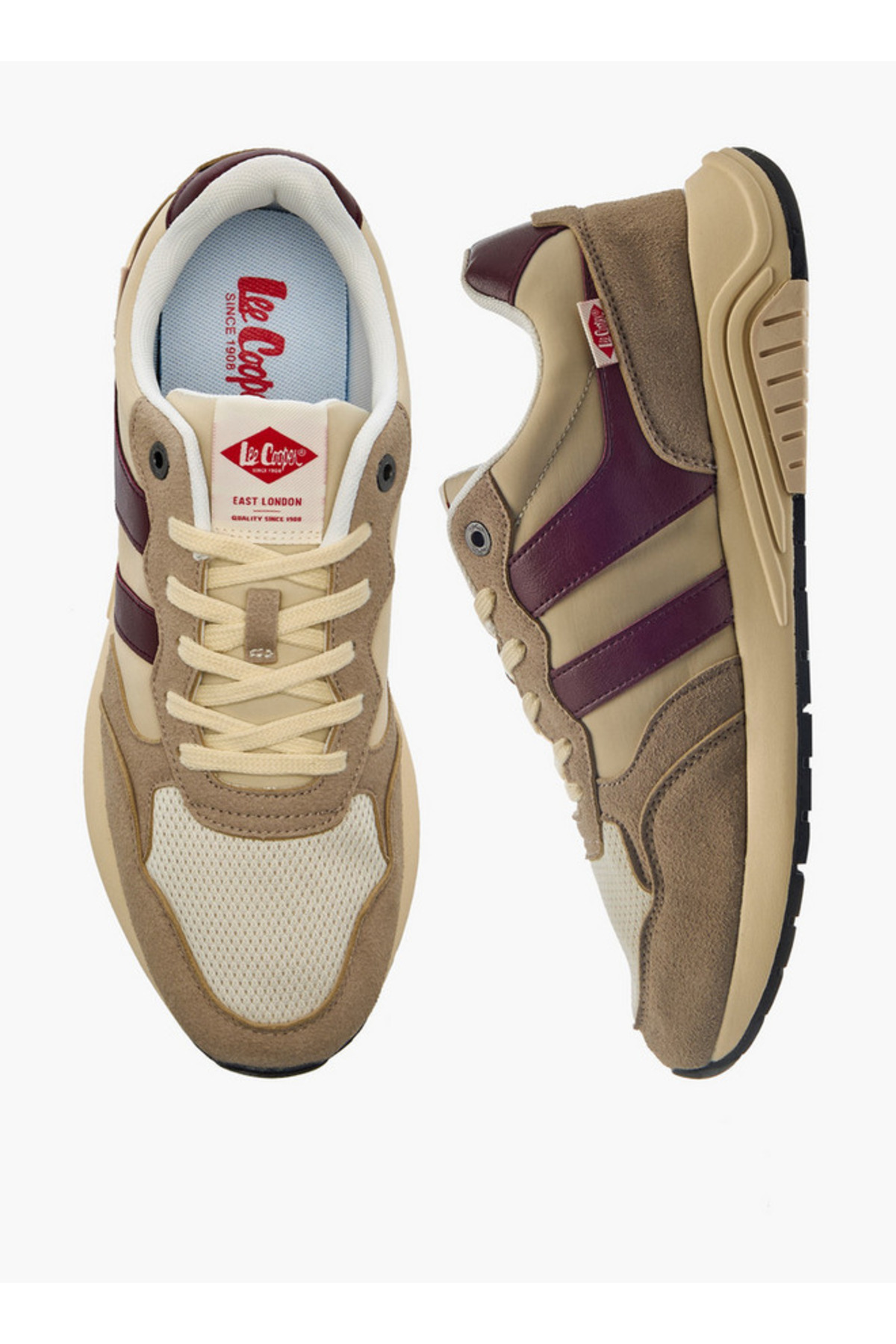 Lee Cooper Men Lace-Up Ankle Sneakers