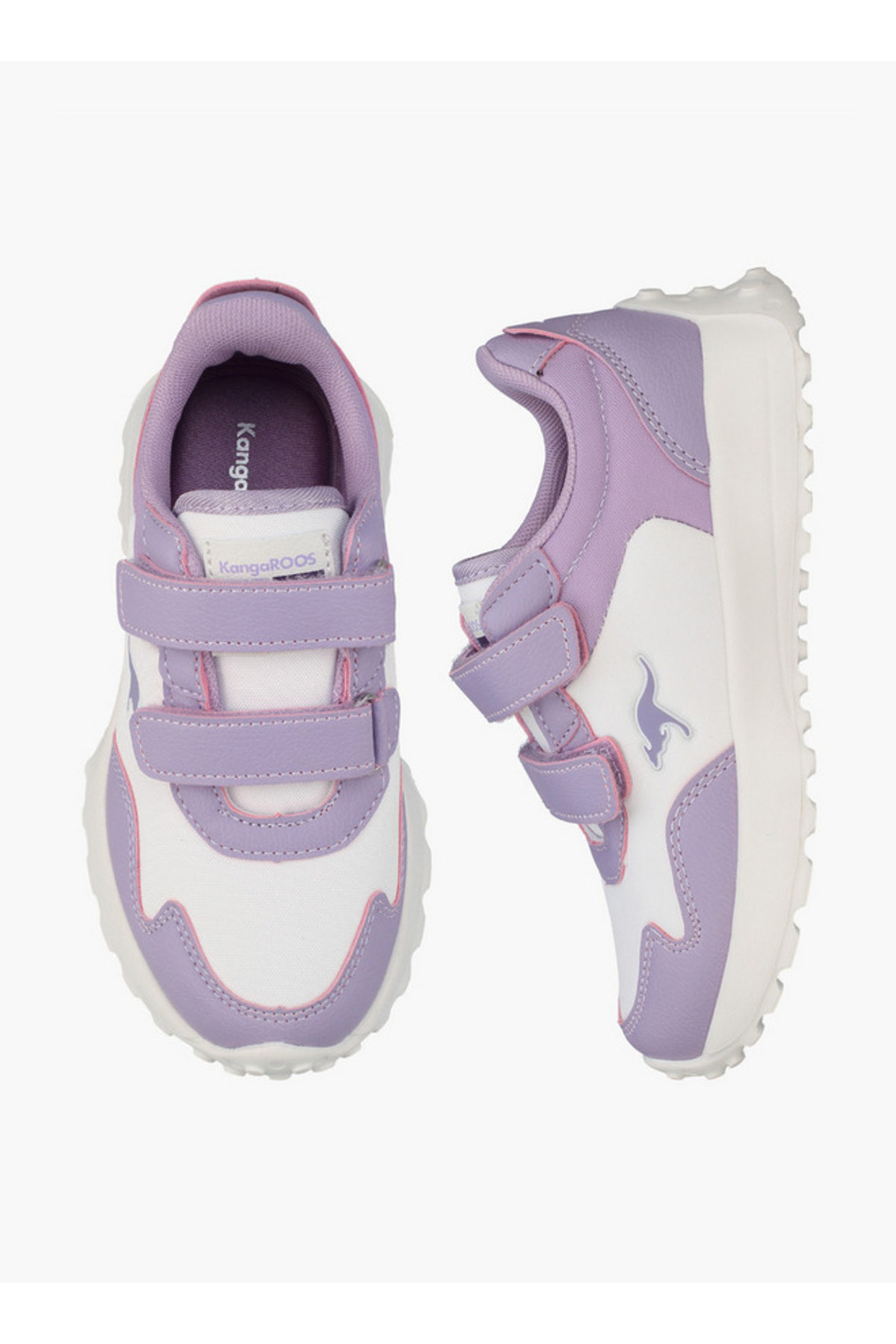 Kangaroos Girls Hook & Loop Sneakers