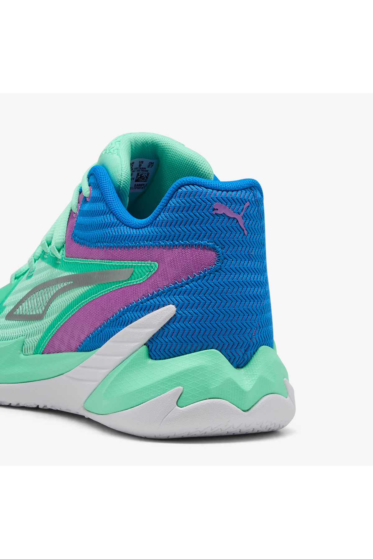 Puma Dagger Erkek Yeşil Basketbol Ayakkabısı görsel 3