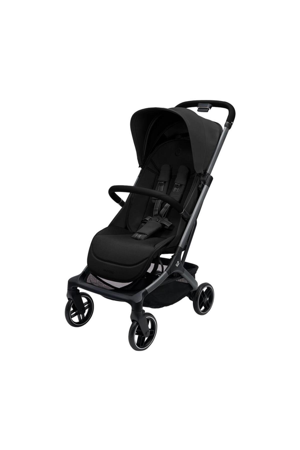 MAXİ-COSİ Oxford Cabin Ultra Kompakt Seyahat Sistem Olabilen Bebek Arabası Onyx Black