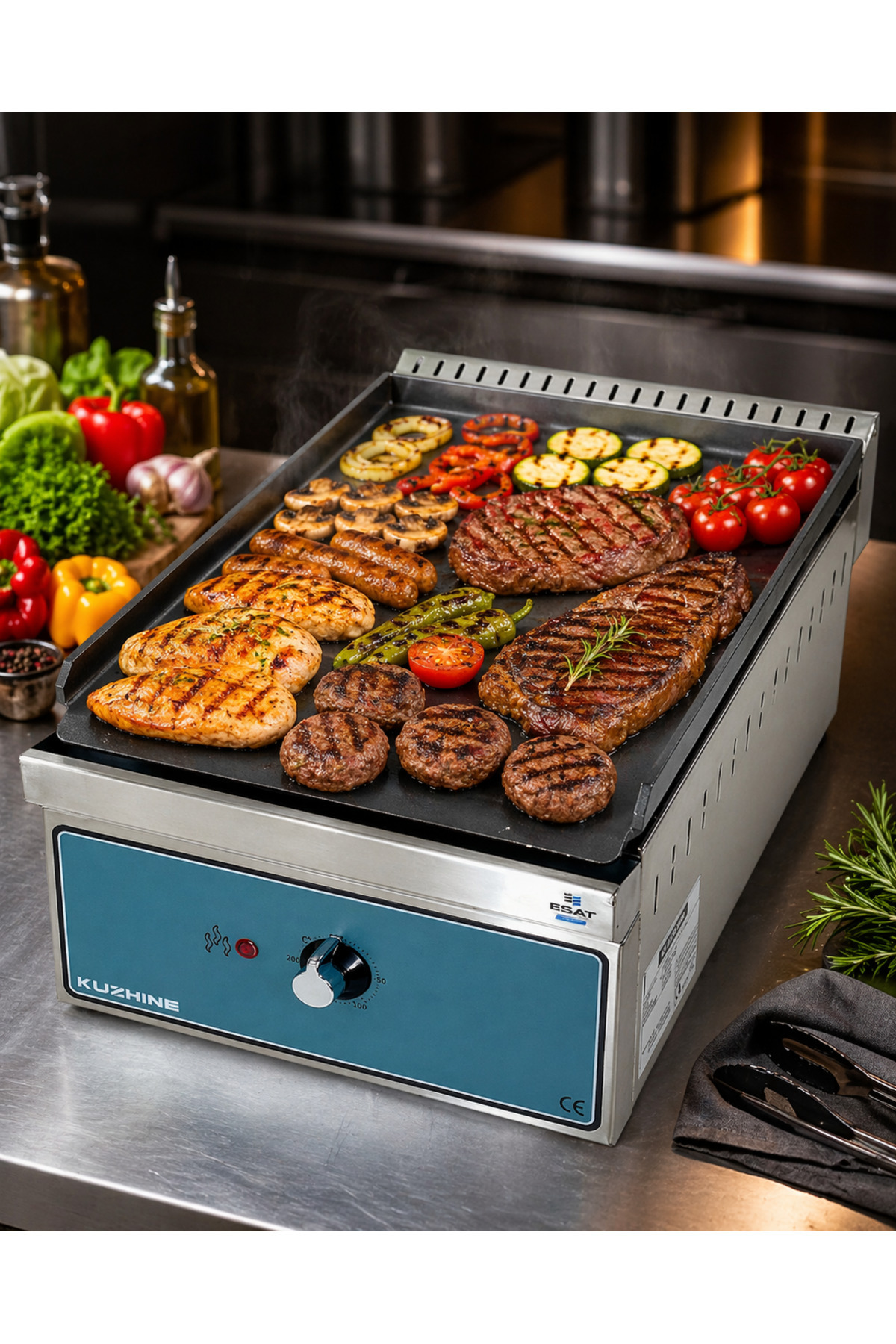 PLEYT IZGARA ELEKTRİKLİ 30 cm