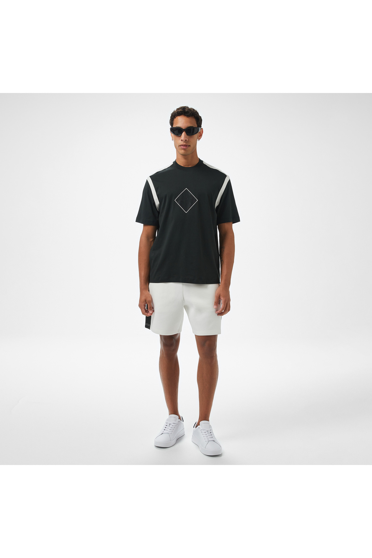 شلوارک سفید مردانه آرمانی اکسچنج شلوارک برمودا Armani Exchange