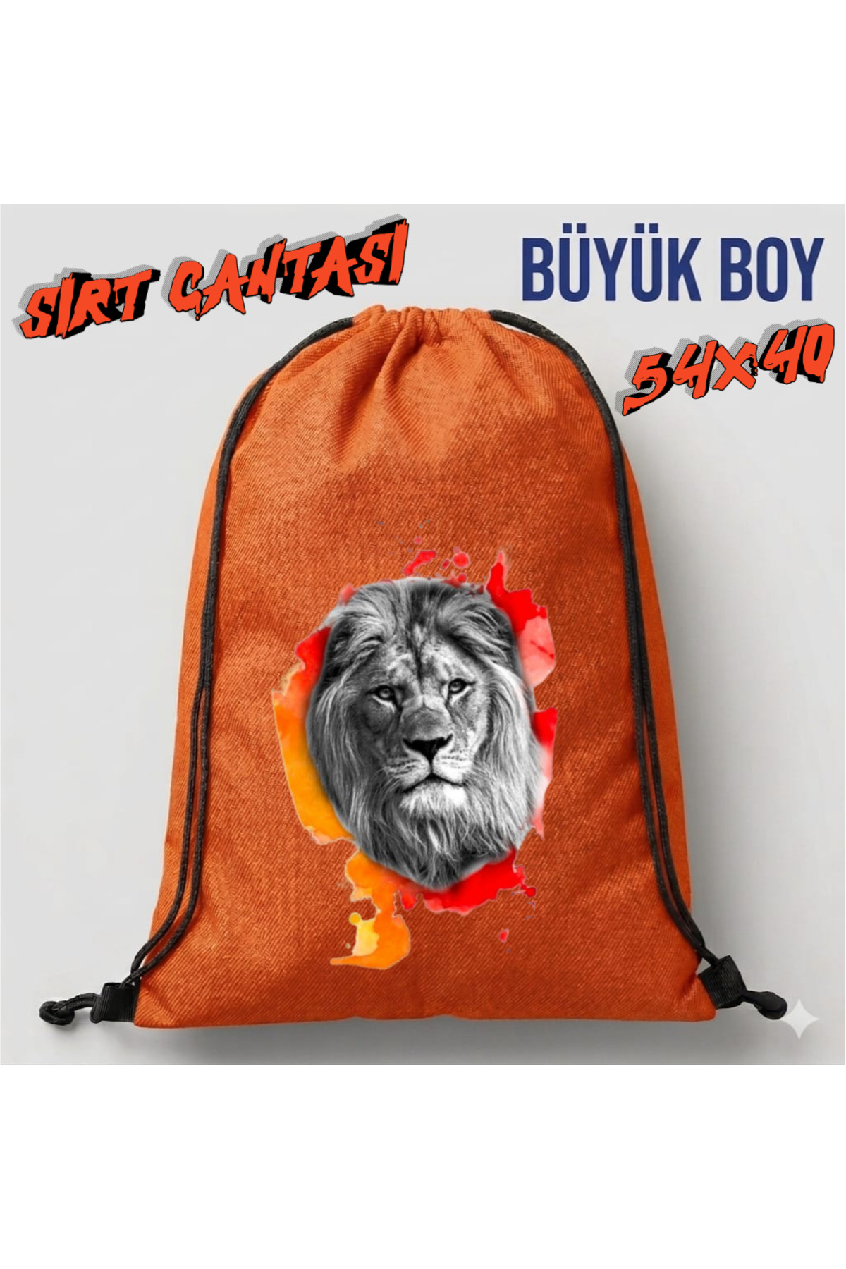 Boom town bez sırt çantası futbol sırt çantası bez çanta büyük boy spor çantası