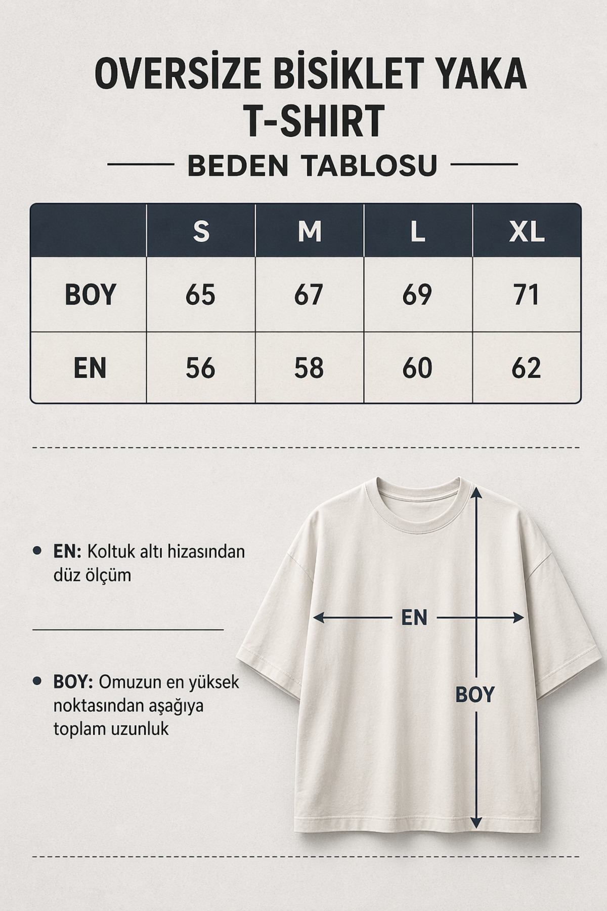 EVIus Oversize Hating Pop Music Doesn't Make You Deep Baskılı Bisiklet Yaka T-Shirt görsel 4