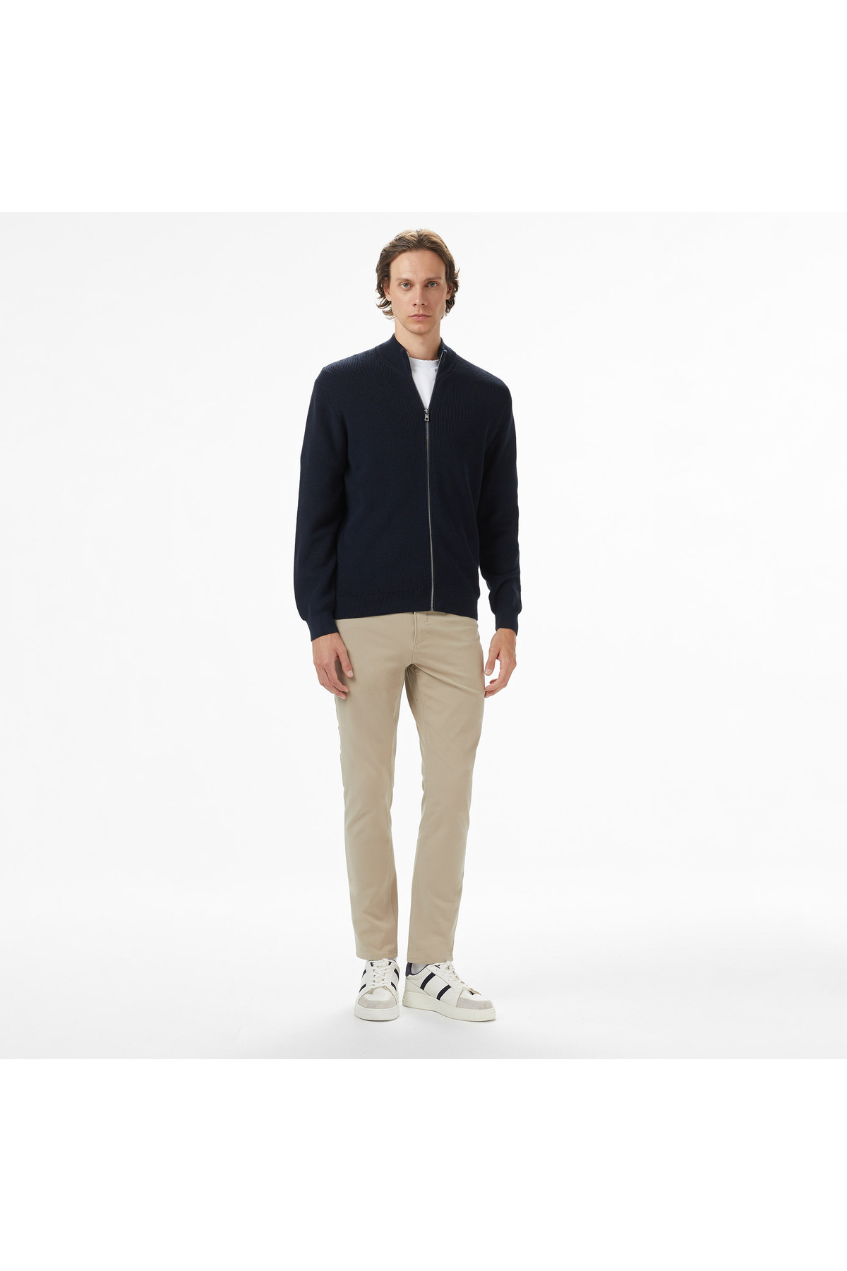 Nautica Erkek Lacivert Classic Fit Hırka görsel 3