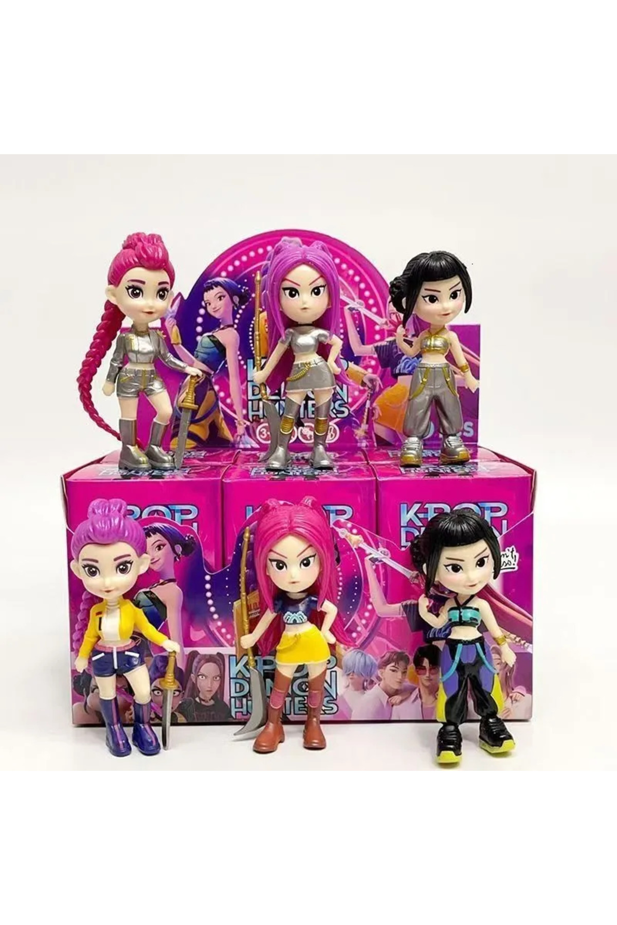 HER ŞEY NOTA www.herseynota.com K-Pop Demon Hunters Anahtarlık
