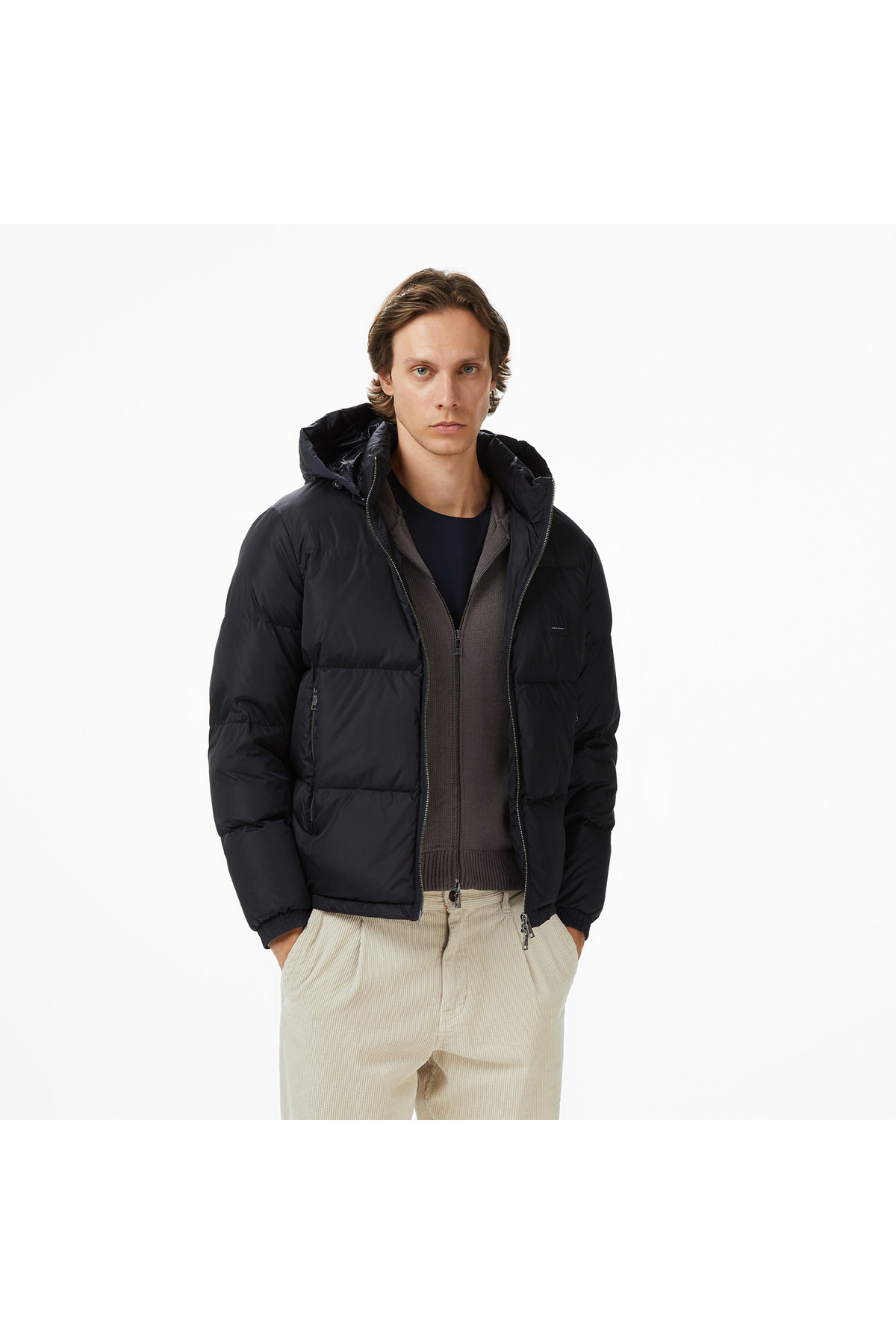 ژاکت سرمه‌ای مردانه آرمانی اکسچنج کاپشن Armani Exchange