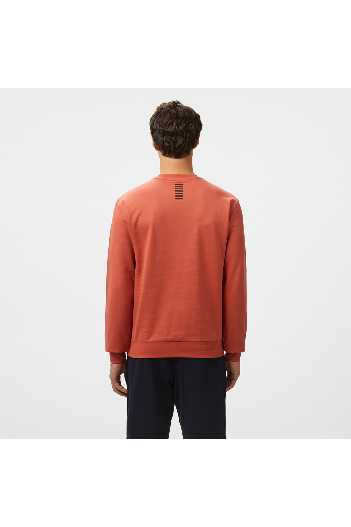 EA7 Erkek Turuncu Bisiklet Yaka Sweatshirt - Fiyatı, Yorumları