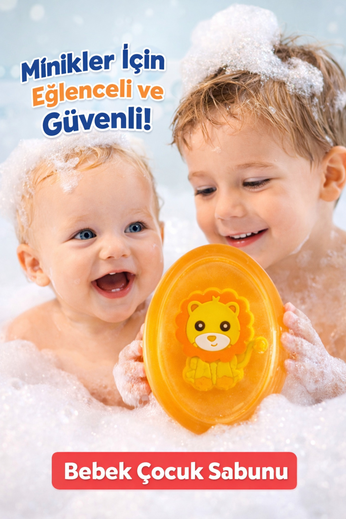 Seay Bebek Çocuk Sabunu / Güvenli ve Eğlenceli Banyo Deneyimi / Nazik Bakım Sabunu — 8698564277943