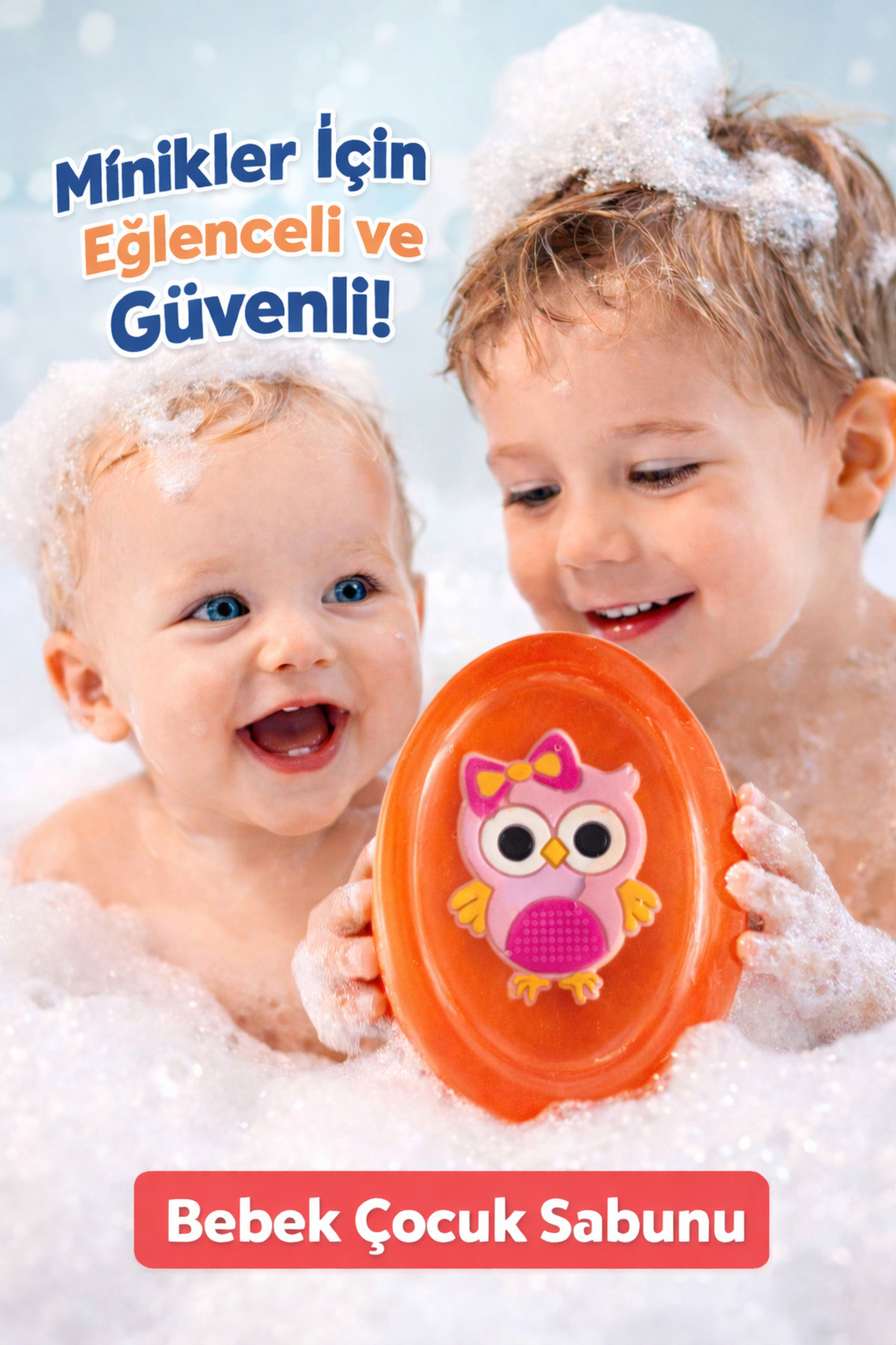 Seay Bebek Çocuk Sabunu / Güvenli ve Eğlenceli Banyo Deneyimi / Nazik Bakım Sabunu — 869856423698