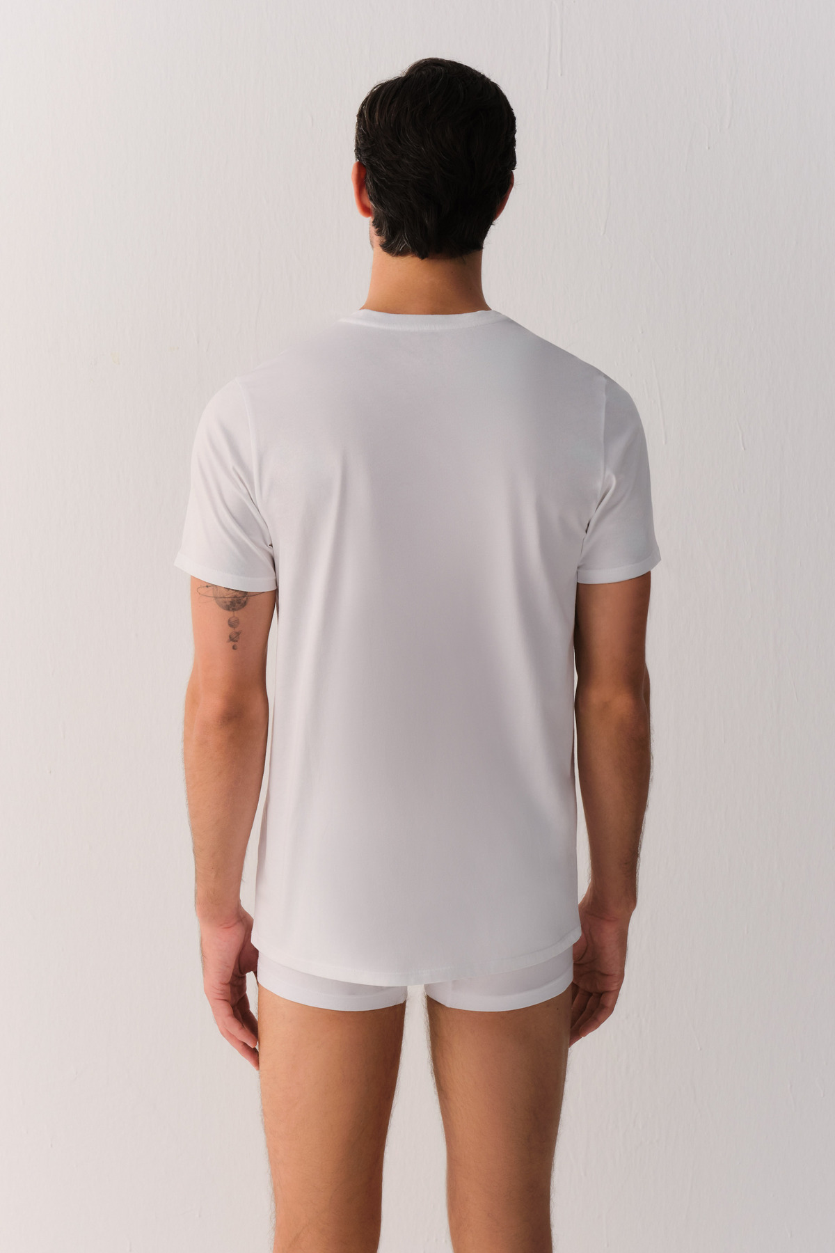 SUWEN Fine Pamuklu T-Shirt görsel 4