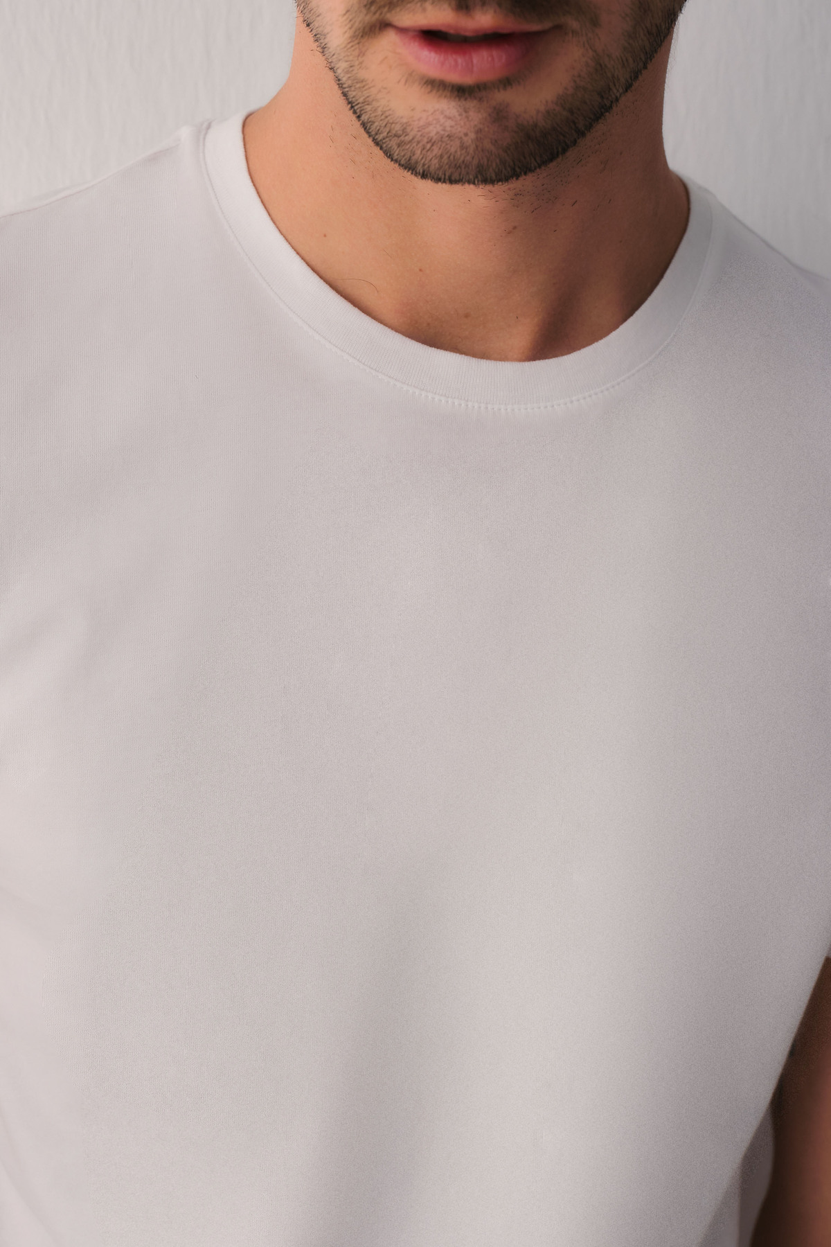 SUWEN Fine Pamuklu T-Shirt görsel 3