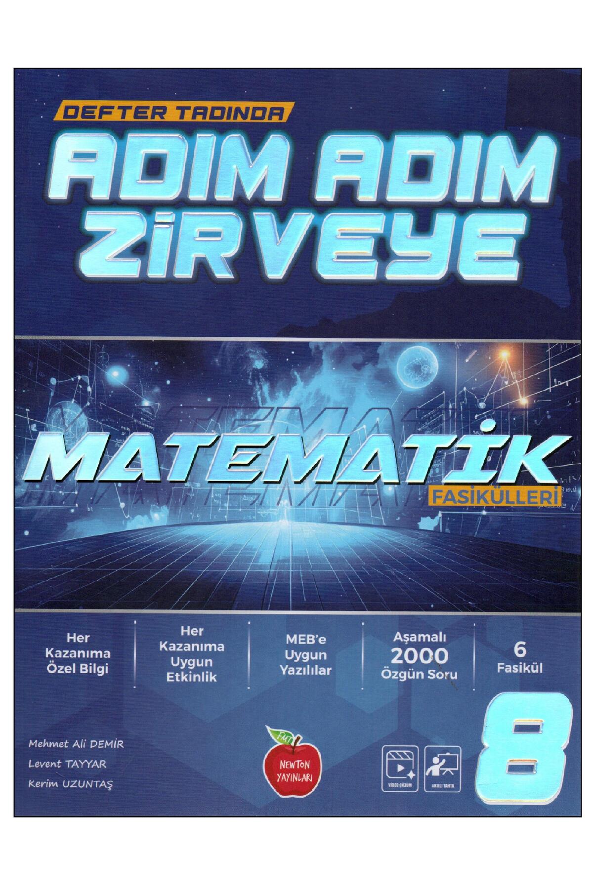 Newton Yayınları Newton 8.Sınıf Adım Adım Zirveye Matematik