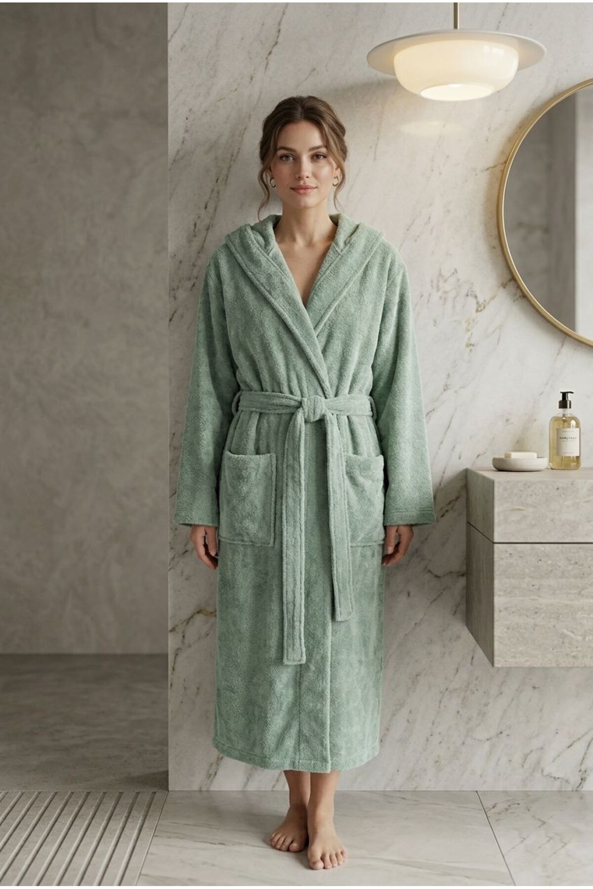 Premium Triga Bathrobe - Extra Soft and Fast Absorbing Bathrobe