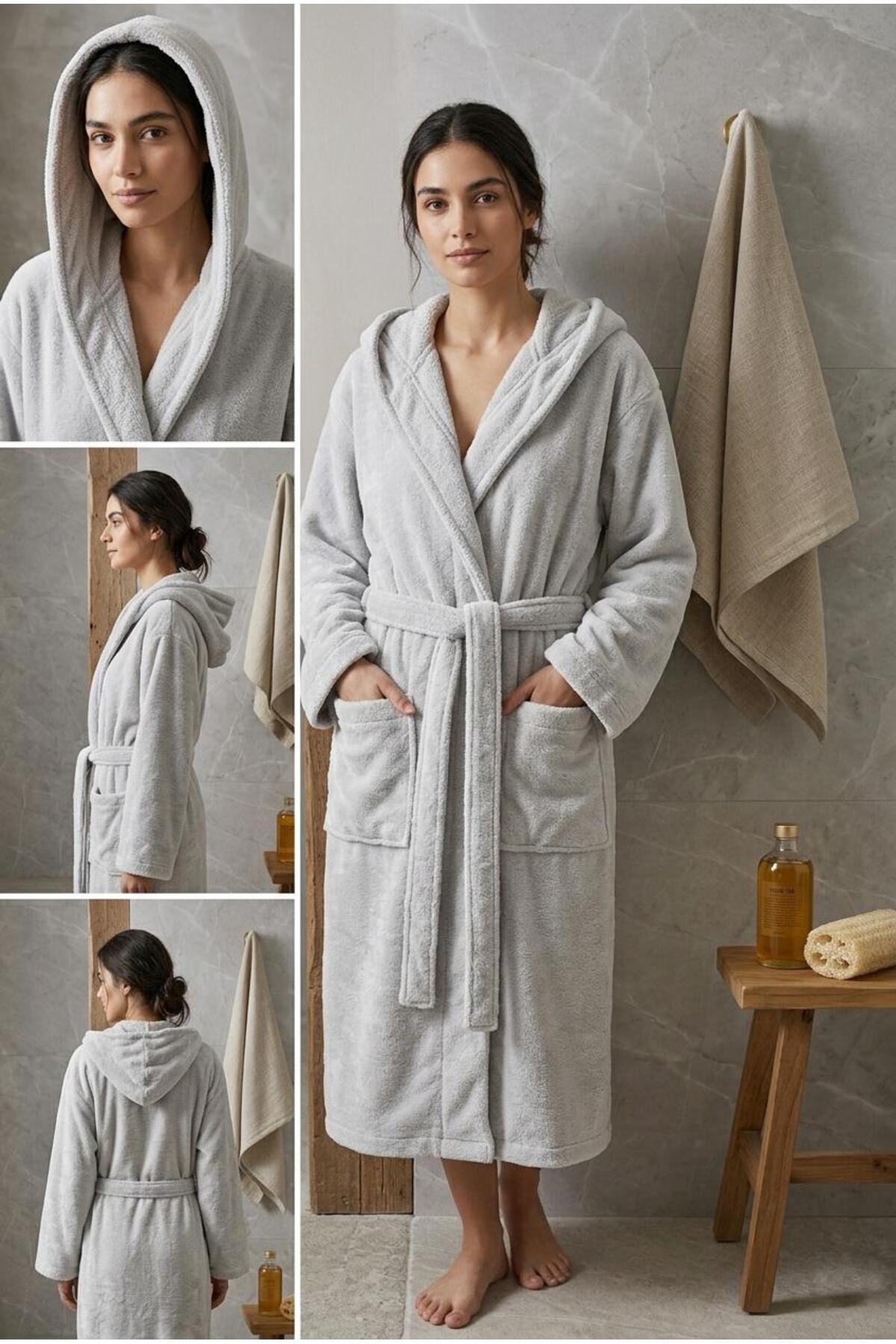 Premium Triga Bathrobe - Extra Soft and Fast Absorbing Bathrobe