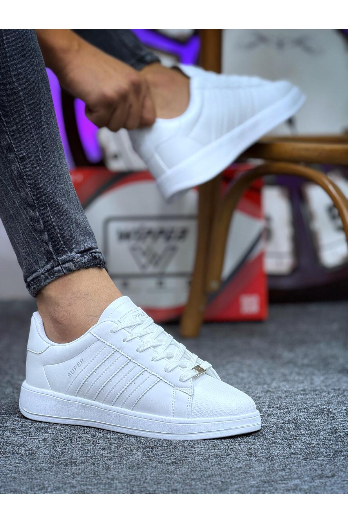 WİPPER Unisex Spor Ayakkabı Sneaker Hafif Ortopedik Eva Taban Memory Foam Günlük Kullanım İçin Rahat