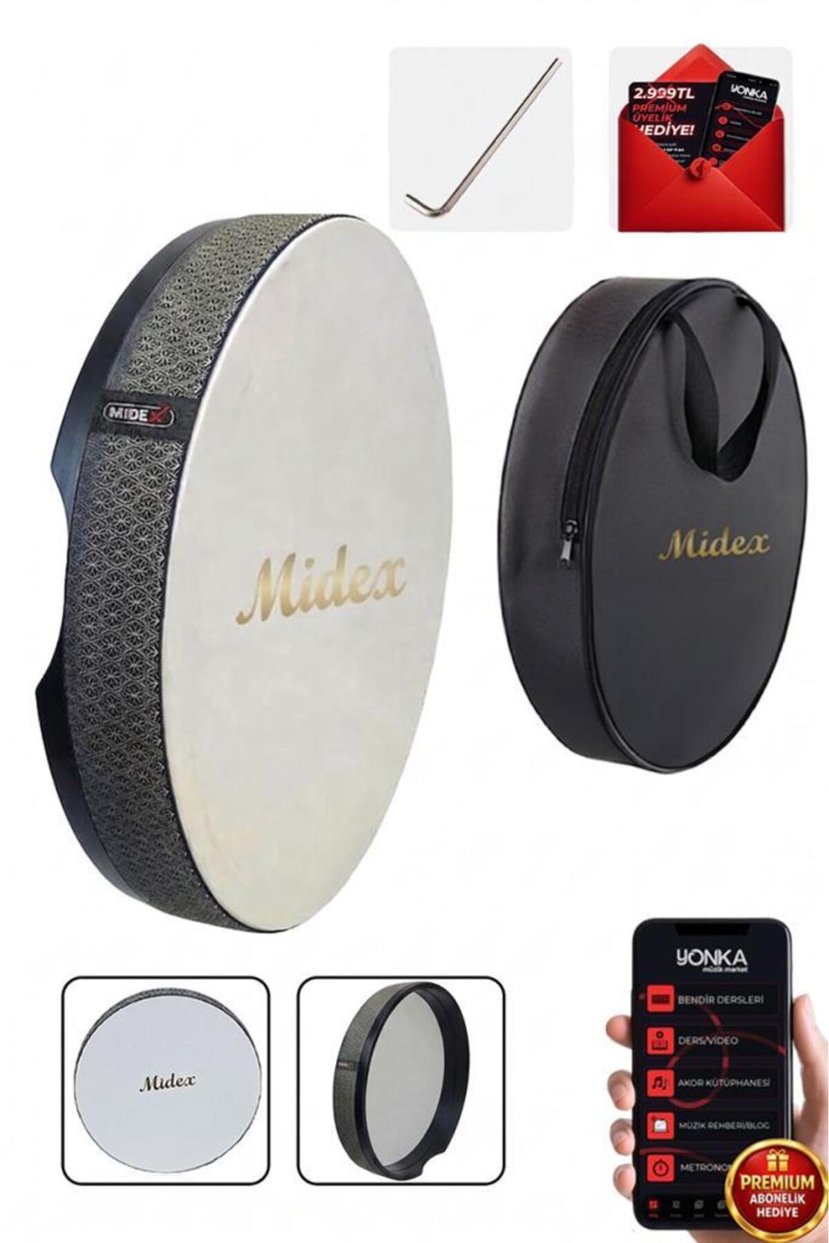 Midex BR-811 Kaliteli Bendir Def Akort Ayarlı EL Tutma Oyuklu