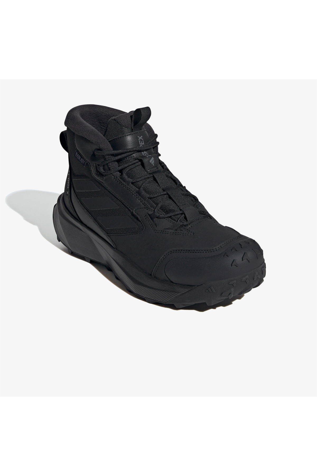 adidas Terrex Winter Leather Erkek Siyah Bot görsel 2