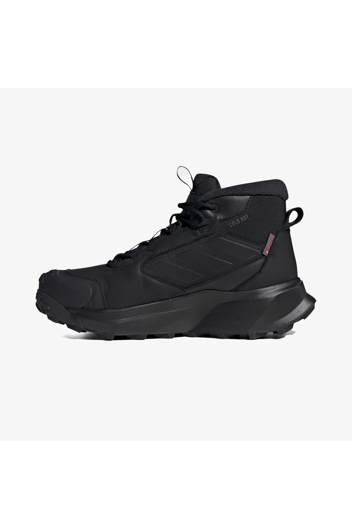 adidas Terrex Winter Leather Erkek Siyah Bot görsel 4